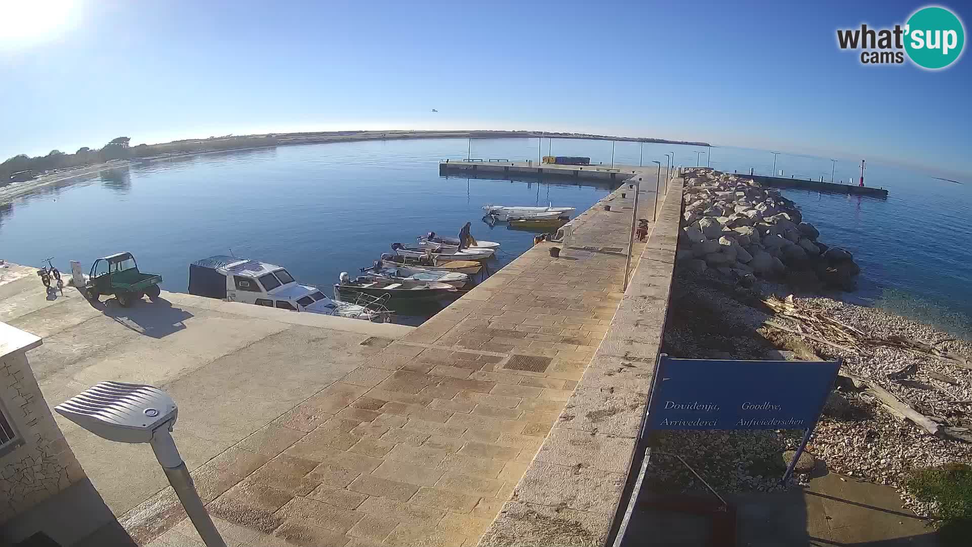 Webcam de l’île d’Unije – Explorez la beauté du joyau caché de la Croatie