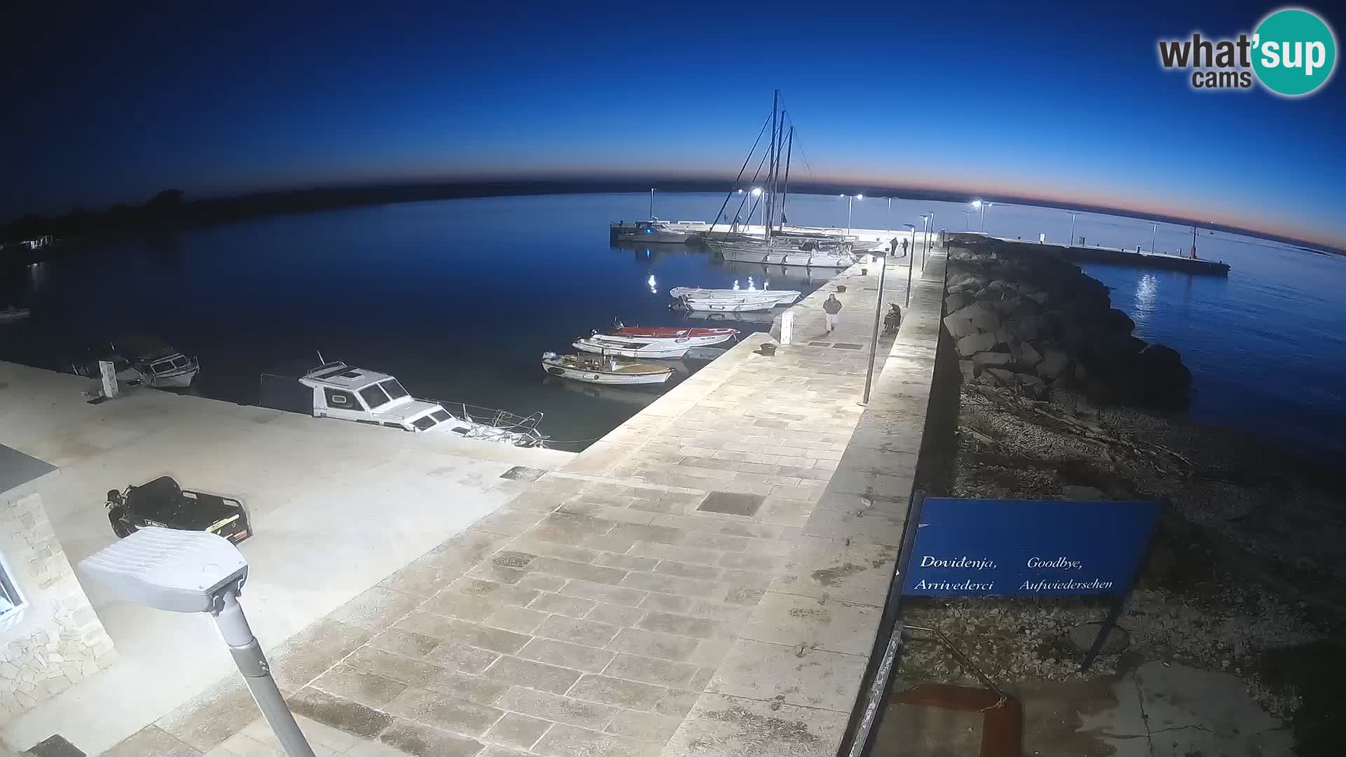 Webcam de l’île d’Unije – Explorez la beauté du joyau caché de la Croatie