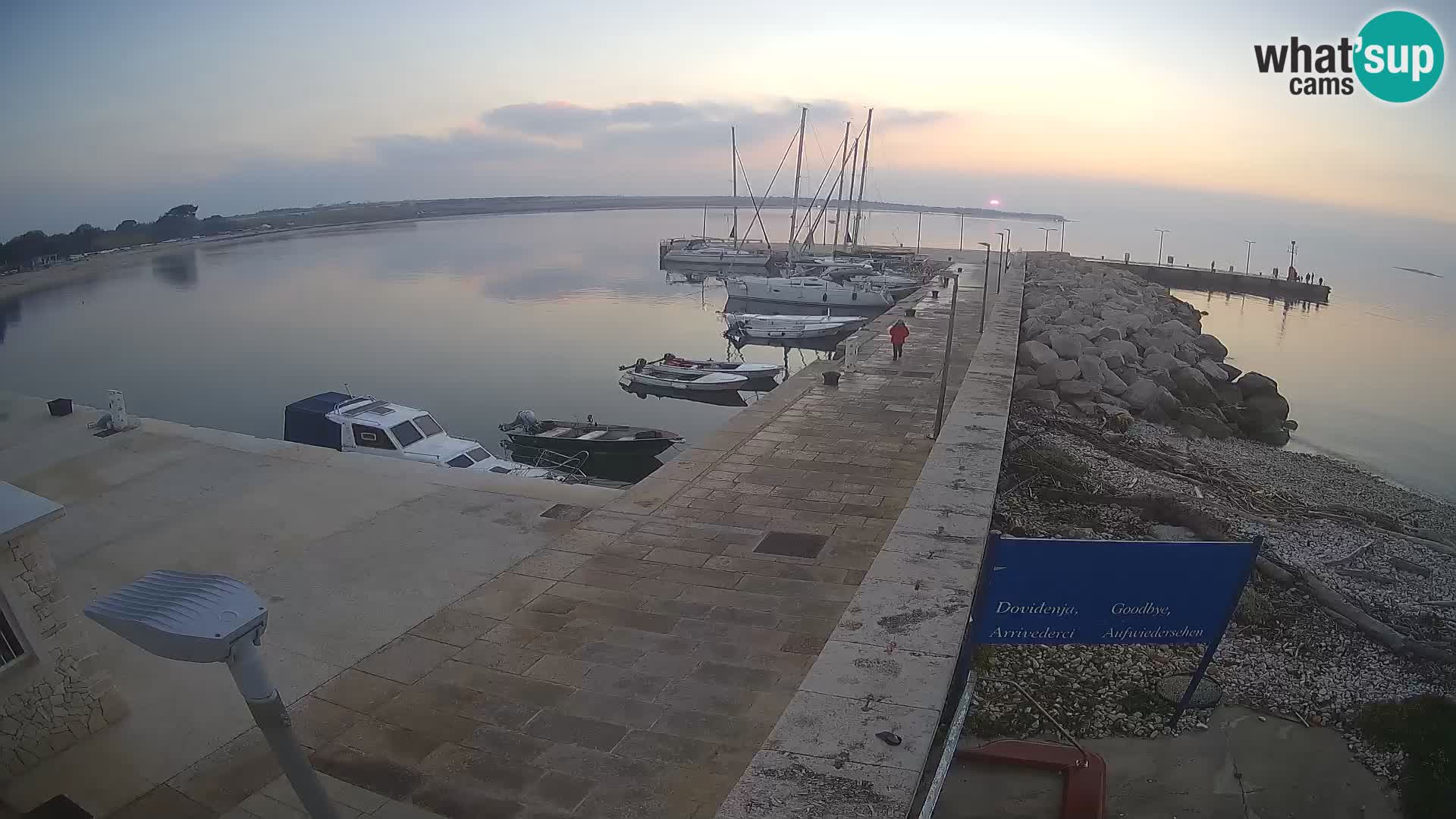 Webcam de l’île d’Unije – Explorez la beauté du joyau caché de la Croatie