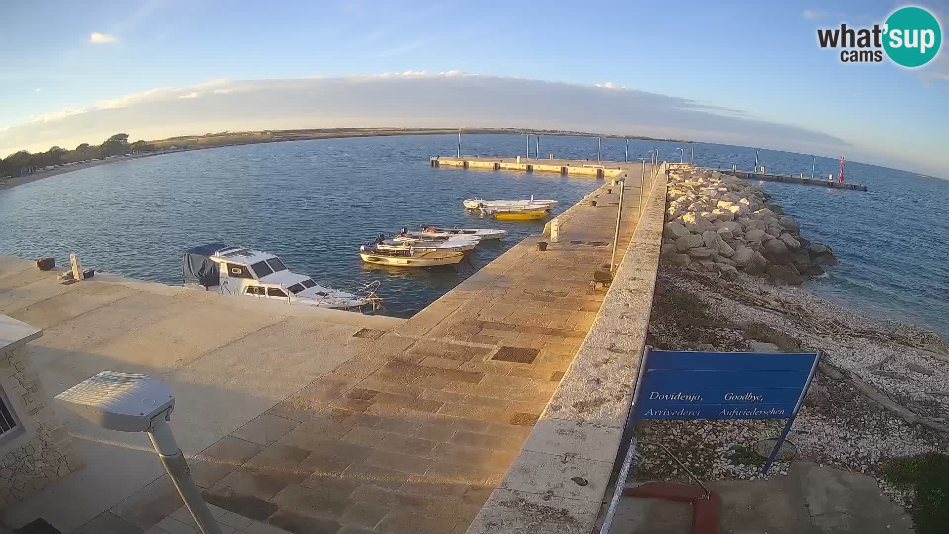 Webcam de l’île d’Unije – Explorez la beauté du joyau caché de la Croatie