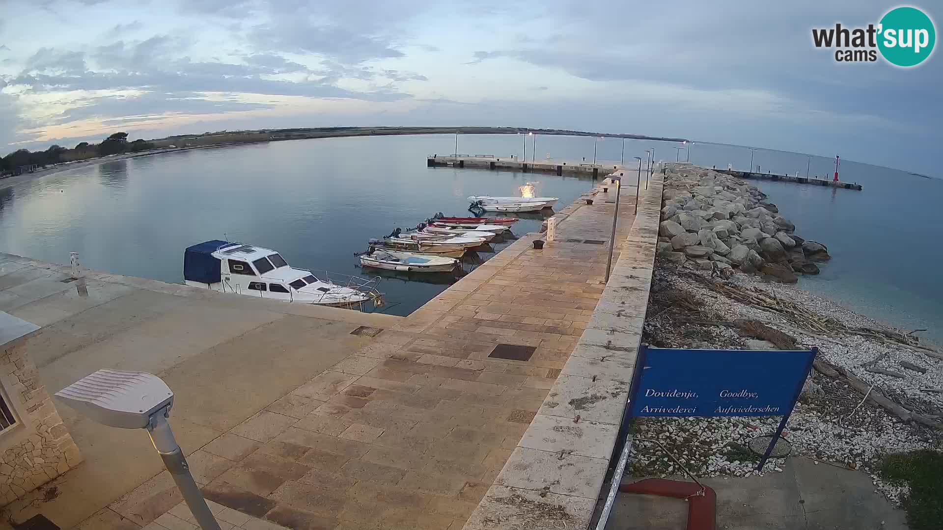 Webcam de l’île d’Unije – Explorez la beauté du joyau caché de la Croatie