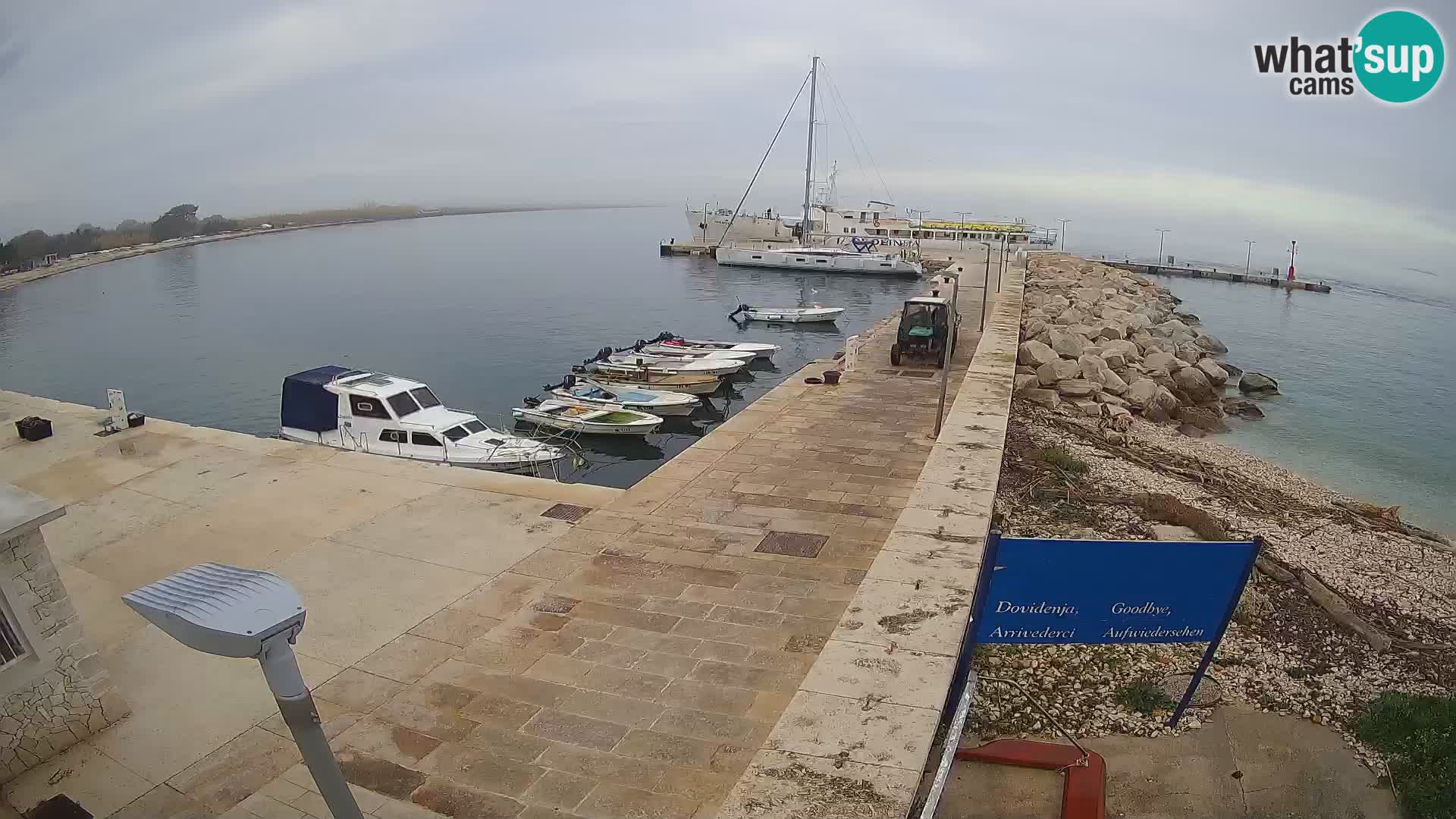 Webcam de l’île d’Unije – Explorez la beauté du joyau caché de la Croatie