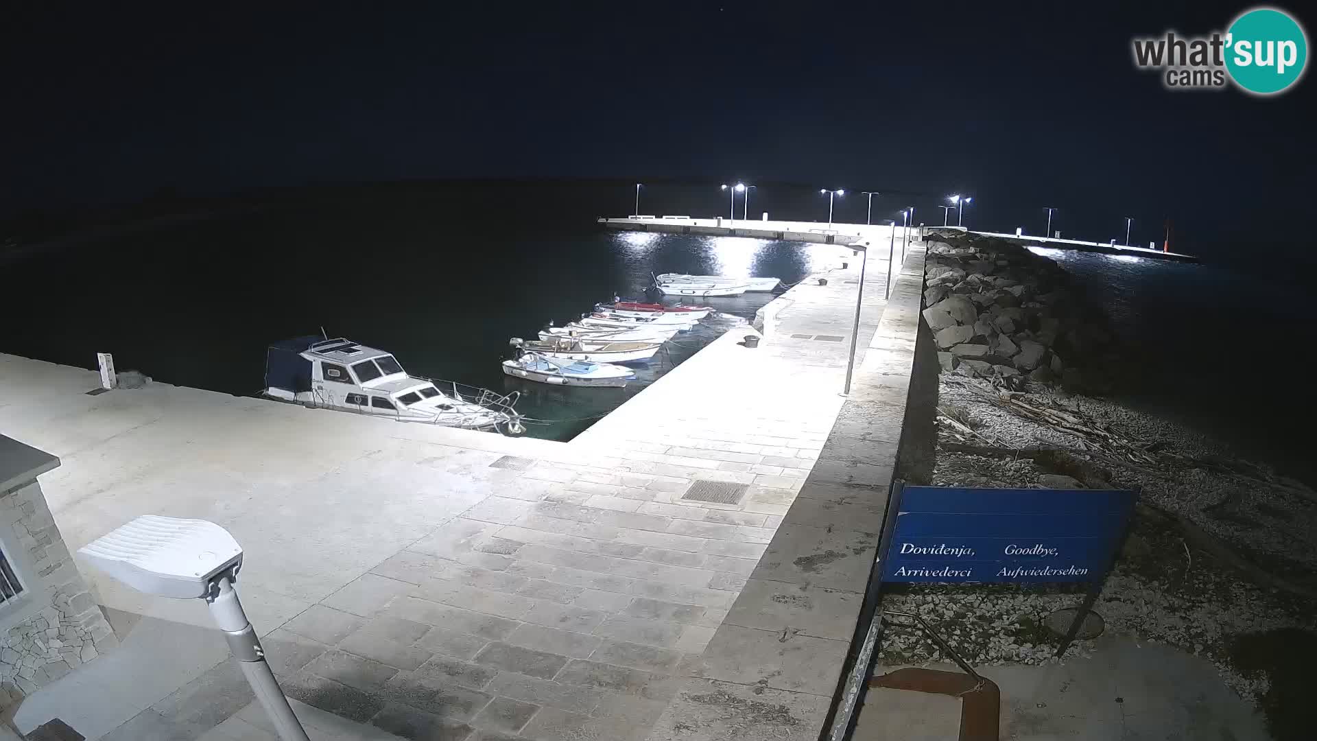 Webcam de l’île d’Unije – Explorez la beauté du joyau caché de la Croatie