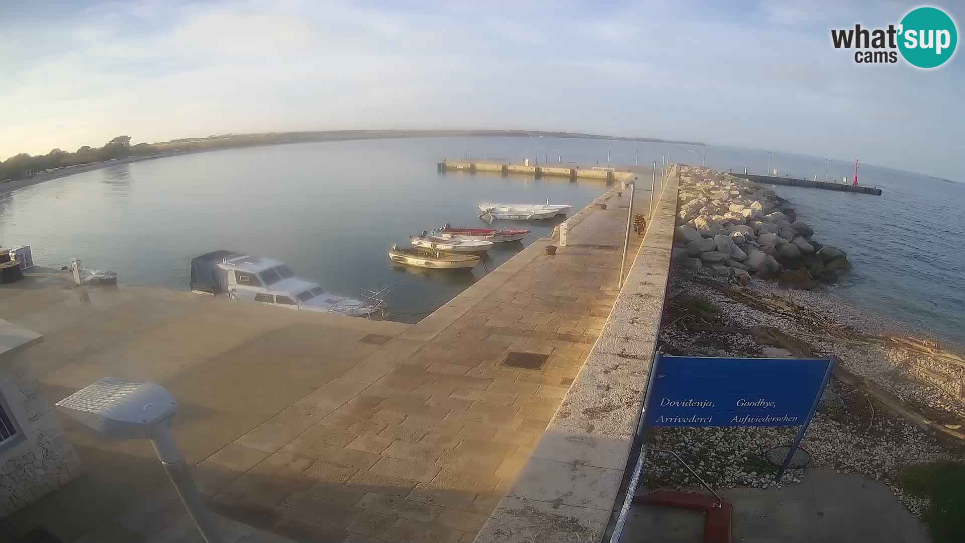 Webcam de l’île d’Unije – Explorez la beauté du joyau caché de la Croatie