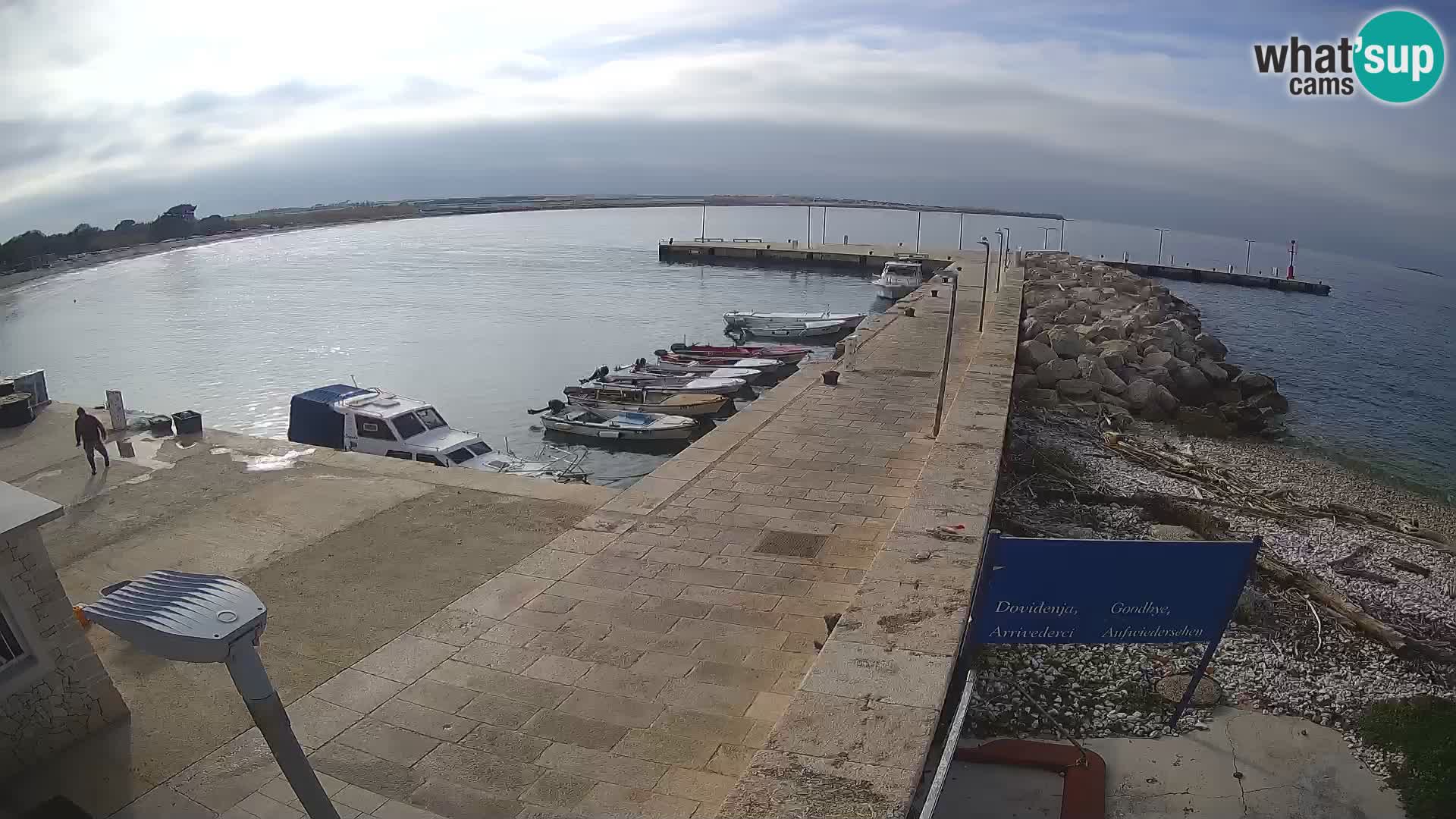 Webcam de l’île d’Unije – Explorez la beauté du joyau caché de la Croatie