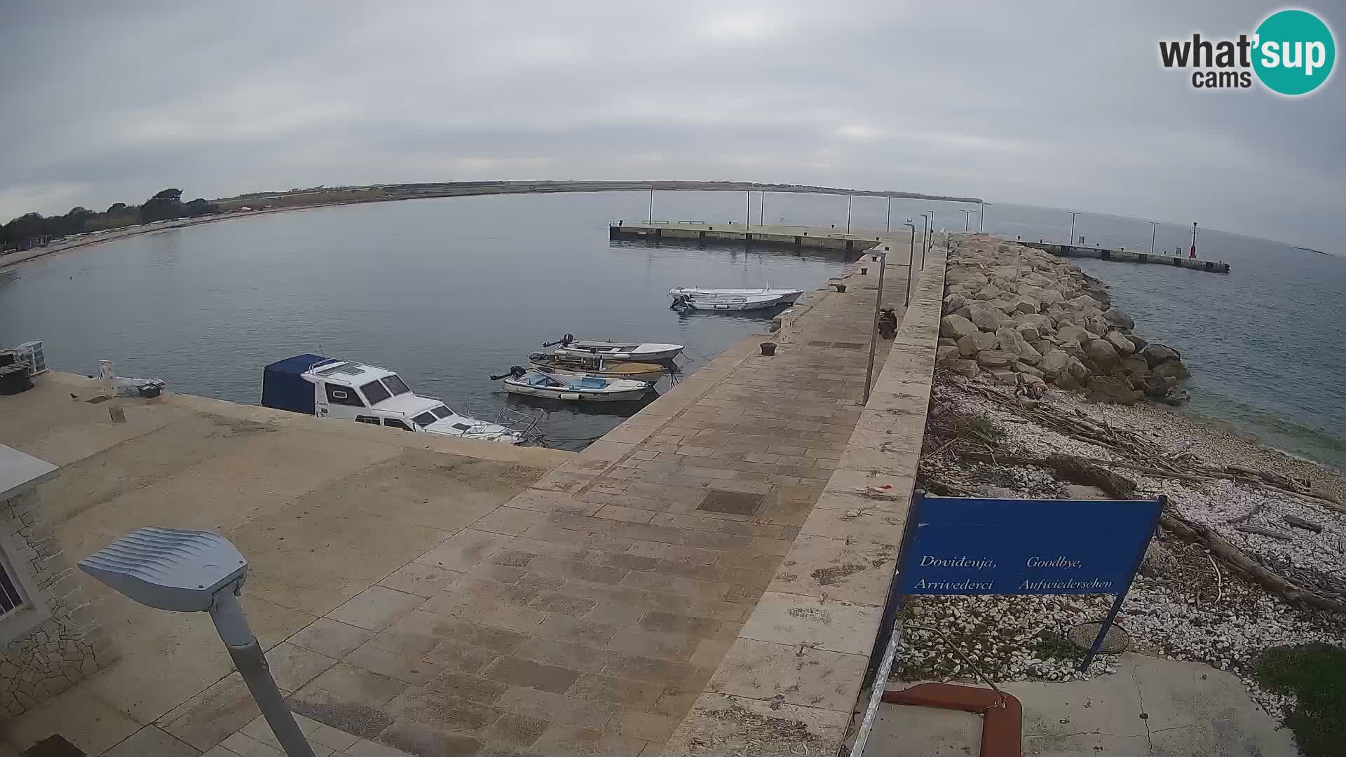 Webcam de l’île d’Unije – Explorez la beauté du joyau caché de la Croatie