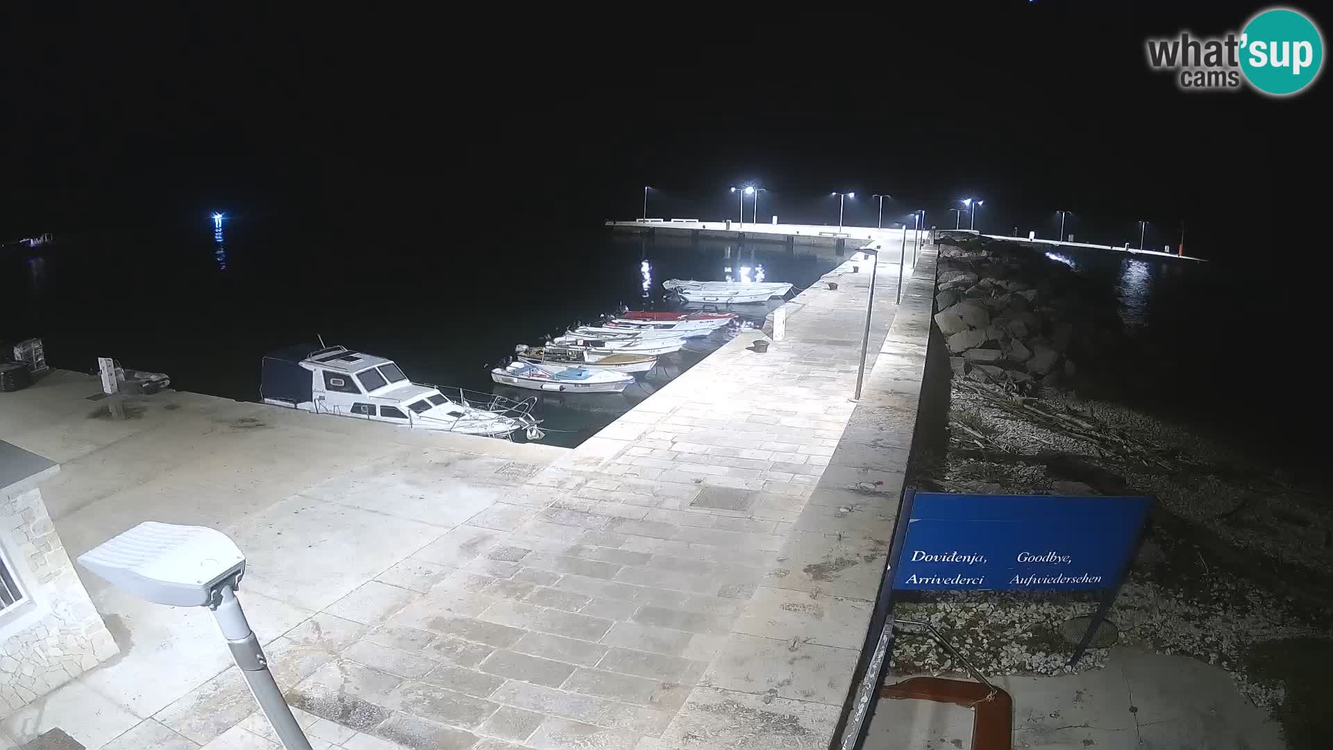 Webcam de l’île d’Unije – Explorez la beauté du joyau caché de la Croatie