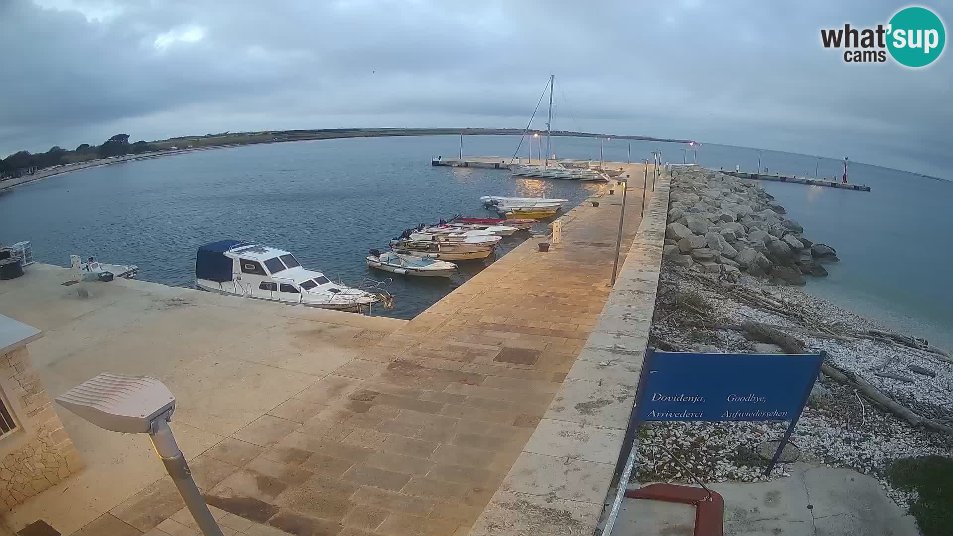 Webcam de l’île d’Unije – Explorez la beauté du joyau caché de la Croatie