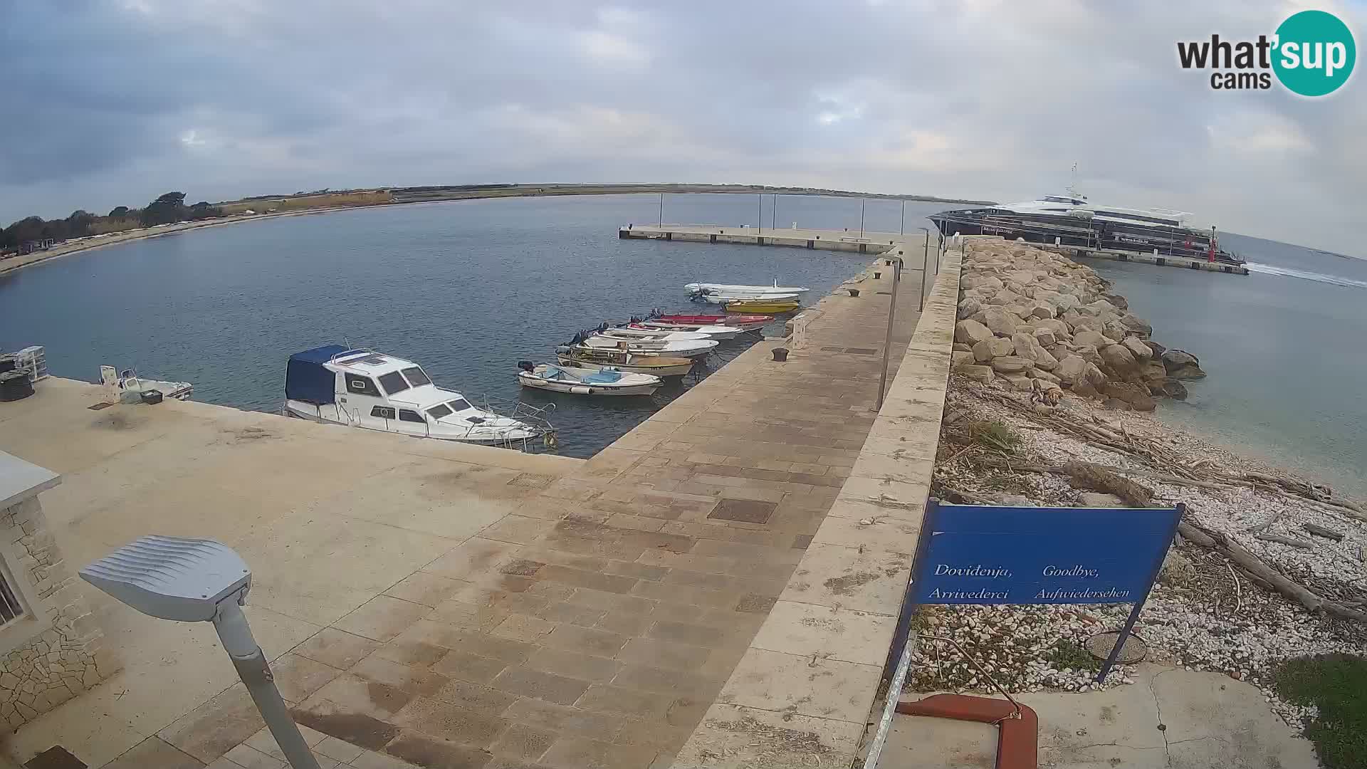 Webcam de l’île d’Unije – Explorez la beauté du joyau caché de la Croatie