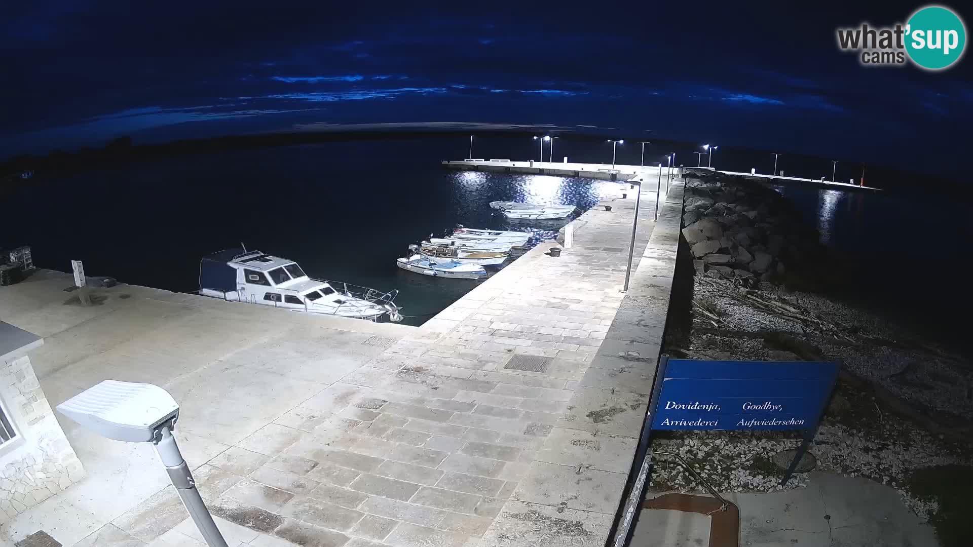 Webcam de l’île d’Unije – Explorez la beauté du joyau caché de la Croatie