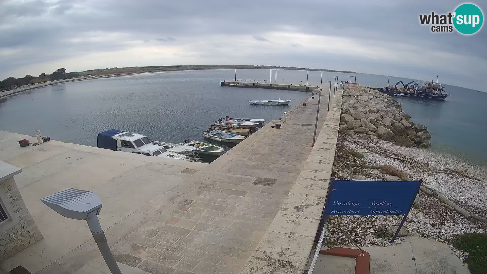 Webcam de l’île d’Unije – Explorez la beauté du joyau caché de la Croatie