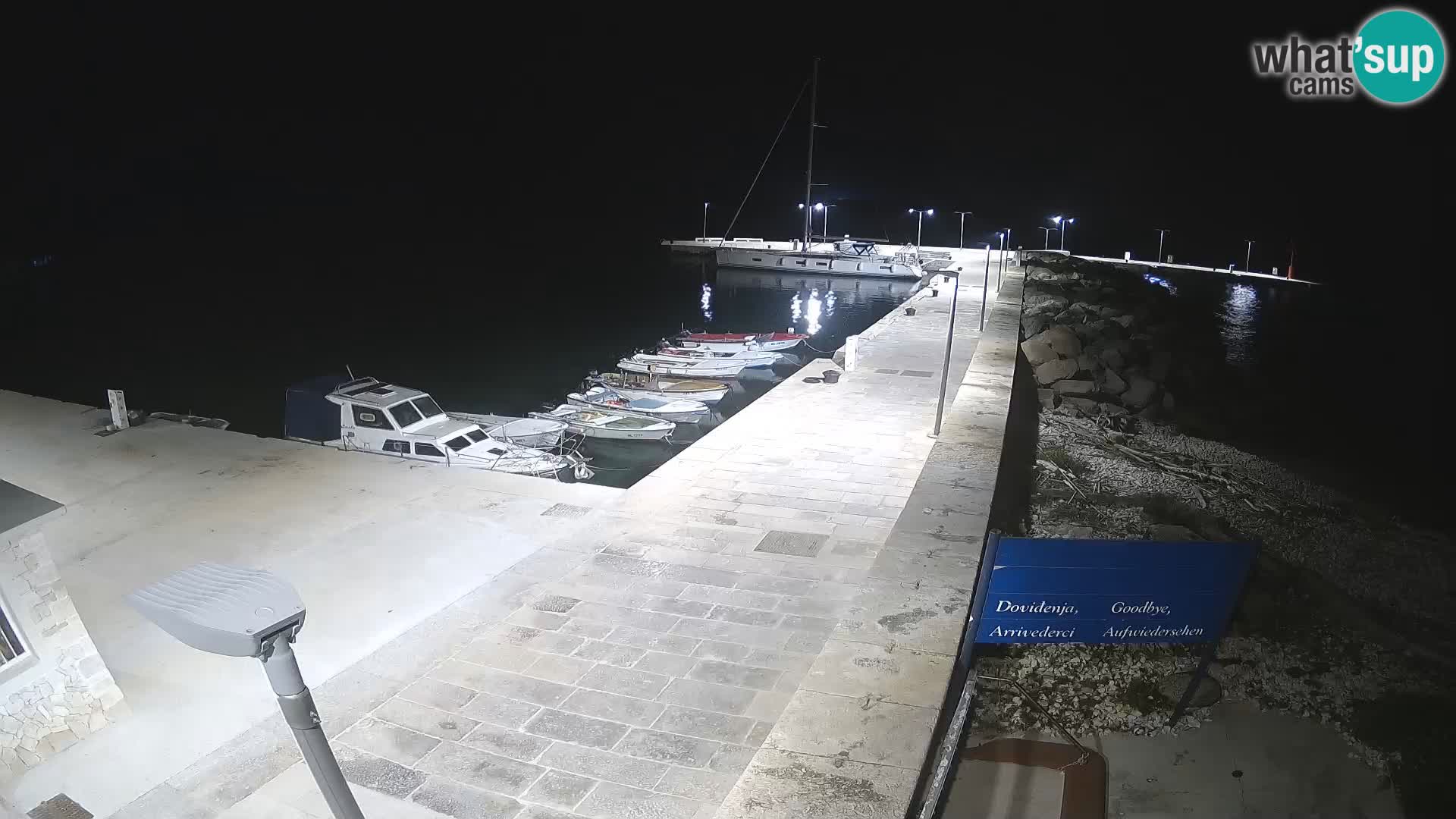 Webcam de l’île d’Unije – Explorez la beauté du joyau caché de la Croatie