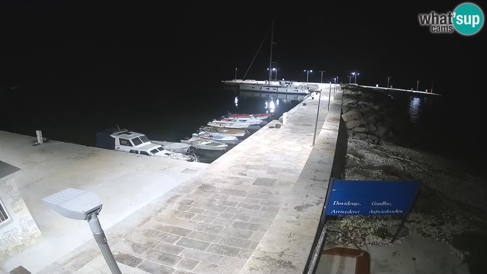 Webcam de l’île d’Unije – Explorez la beauté du joyau caché de la Croatie