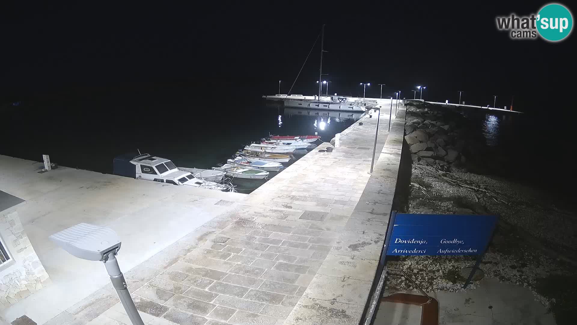 Webcam de l’île d’Unije – Explorez la beauté du joyau caché de la Croatie