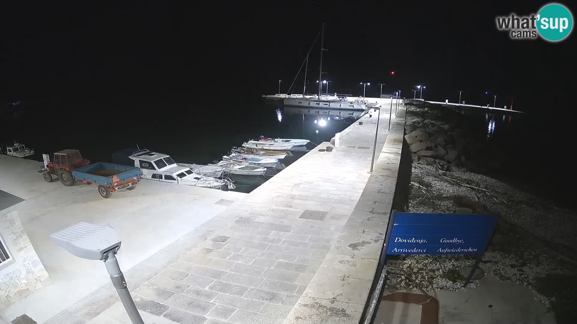 Webcam de l’île d’Unije – Explorez la beauté du joyau caché de la Croatie