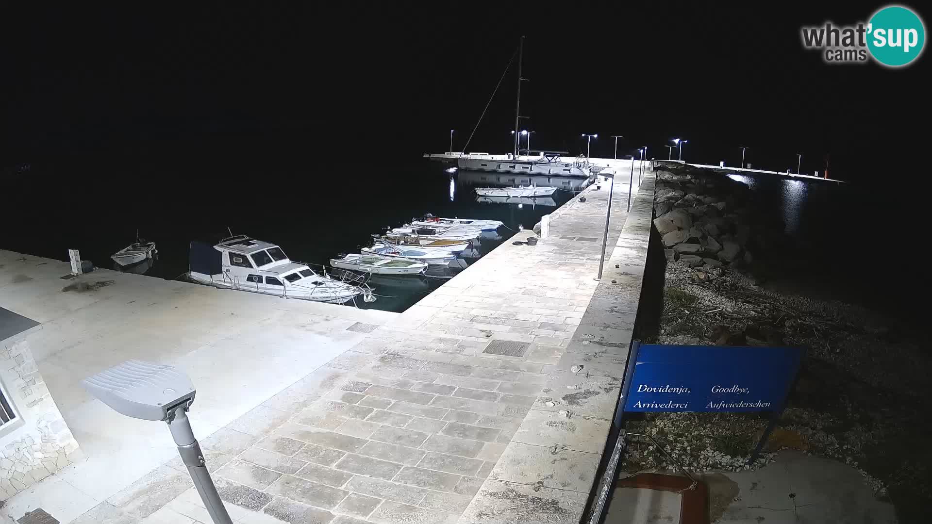 Webcam de l’île d’Unije – Explorez la beauté du joyau caché de la Croatie