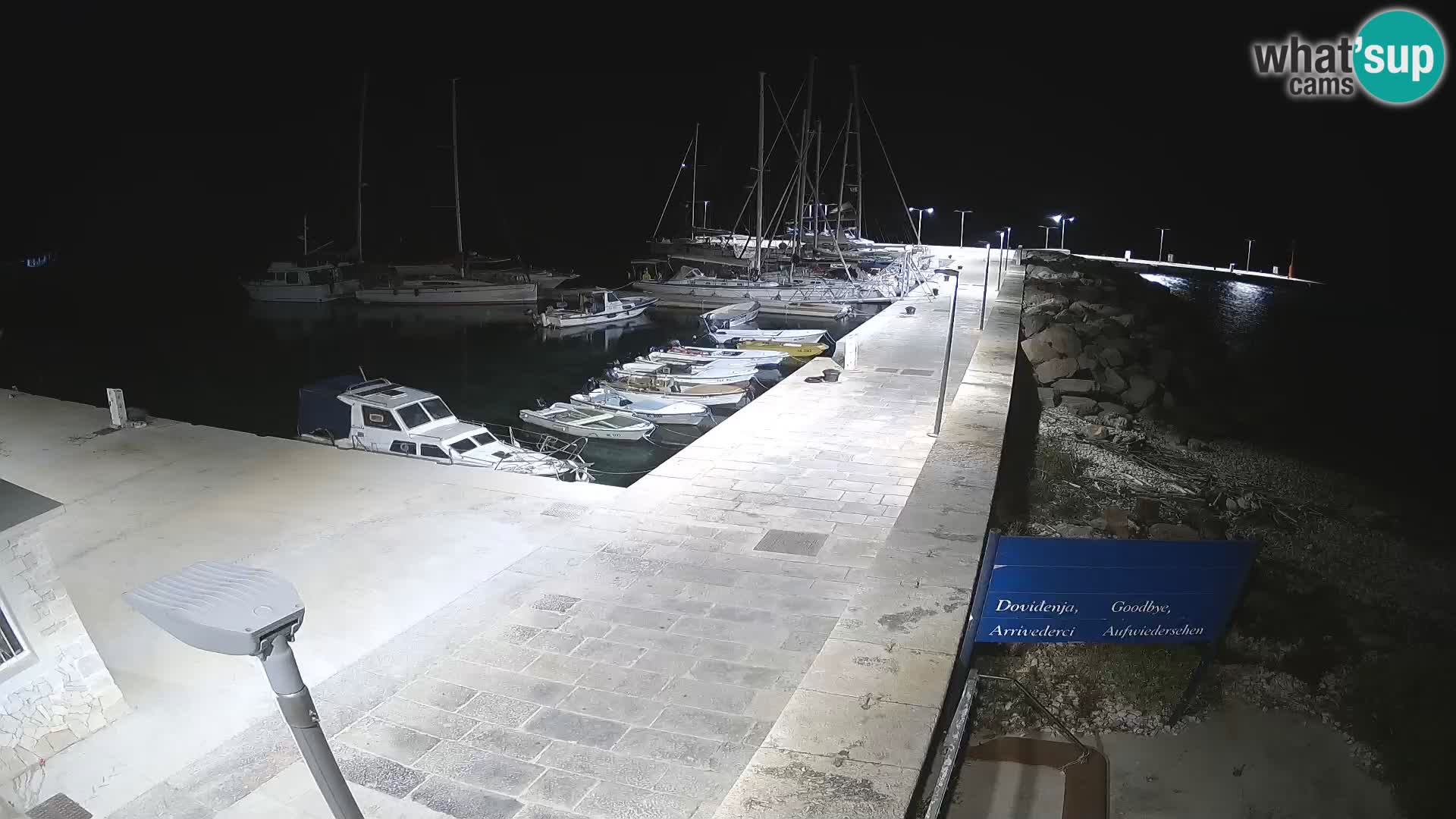 Webcam de l’île d’Unije – Explorez la beauté du joyau caché de la Croatie
