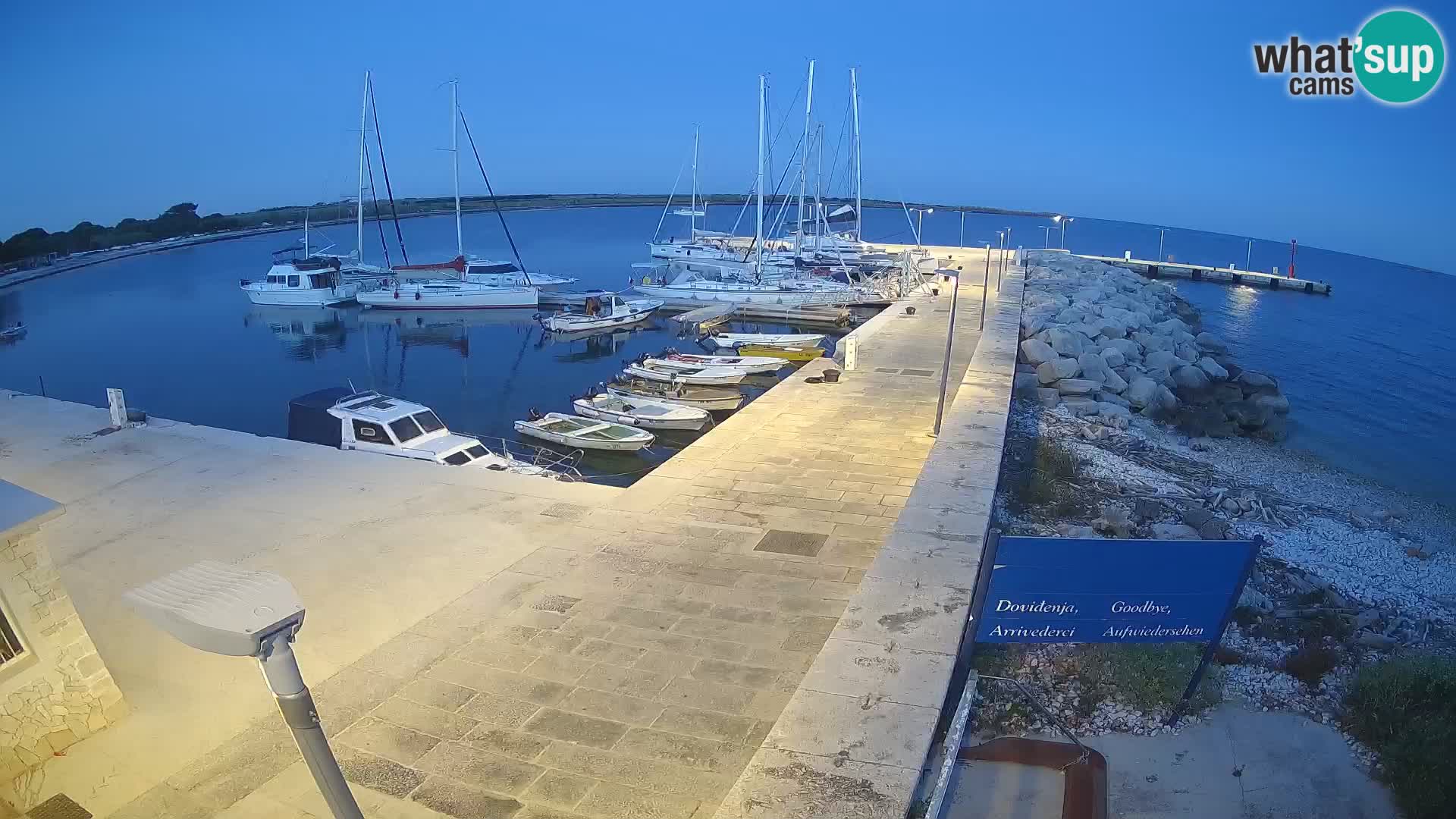 Webcam de l’île d’Unije – Explorez la beauté du joyau caché de la Croatie