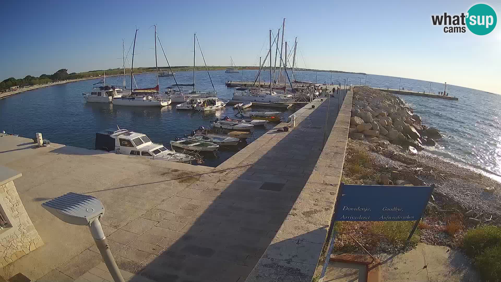 Webcam de l’île d’Unije – Explorez la beauté du joyau caché de la Croatie