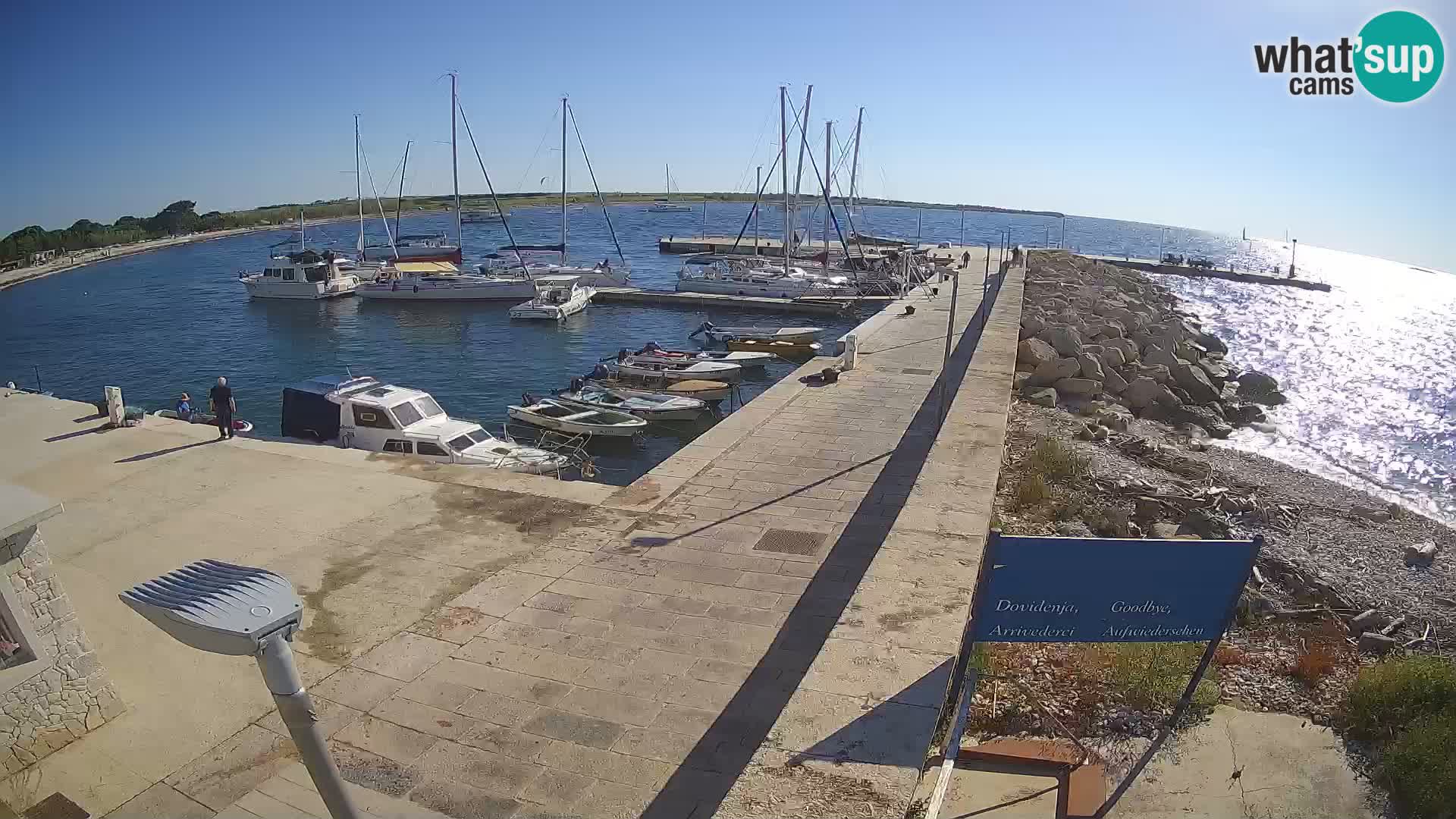 Webcam de l’île d’Unije – Explorez la beauté du joyau caché de la Croatie