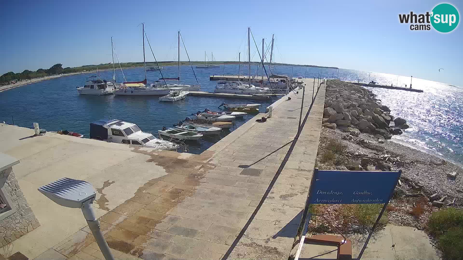 Webcam de l’île d’Unije – Explorez la beauté du joyau caché de la Croatie