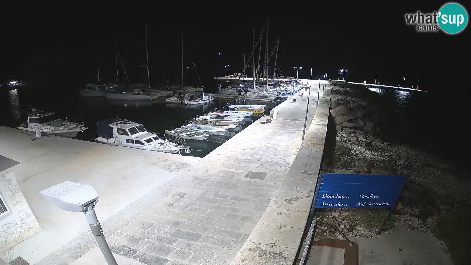 Webcam de l’île d’Unije – Explorez la beauté du joyau caché de la Croatie