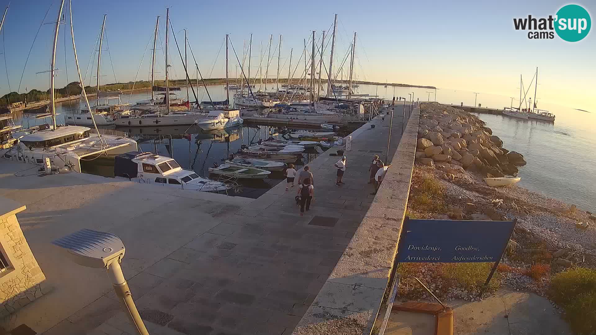 Webcam de l’île d’Unije – Explorez la beauté du joyau caché de la Croatie