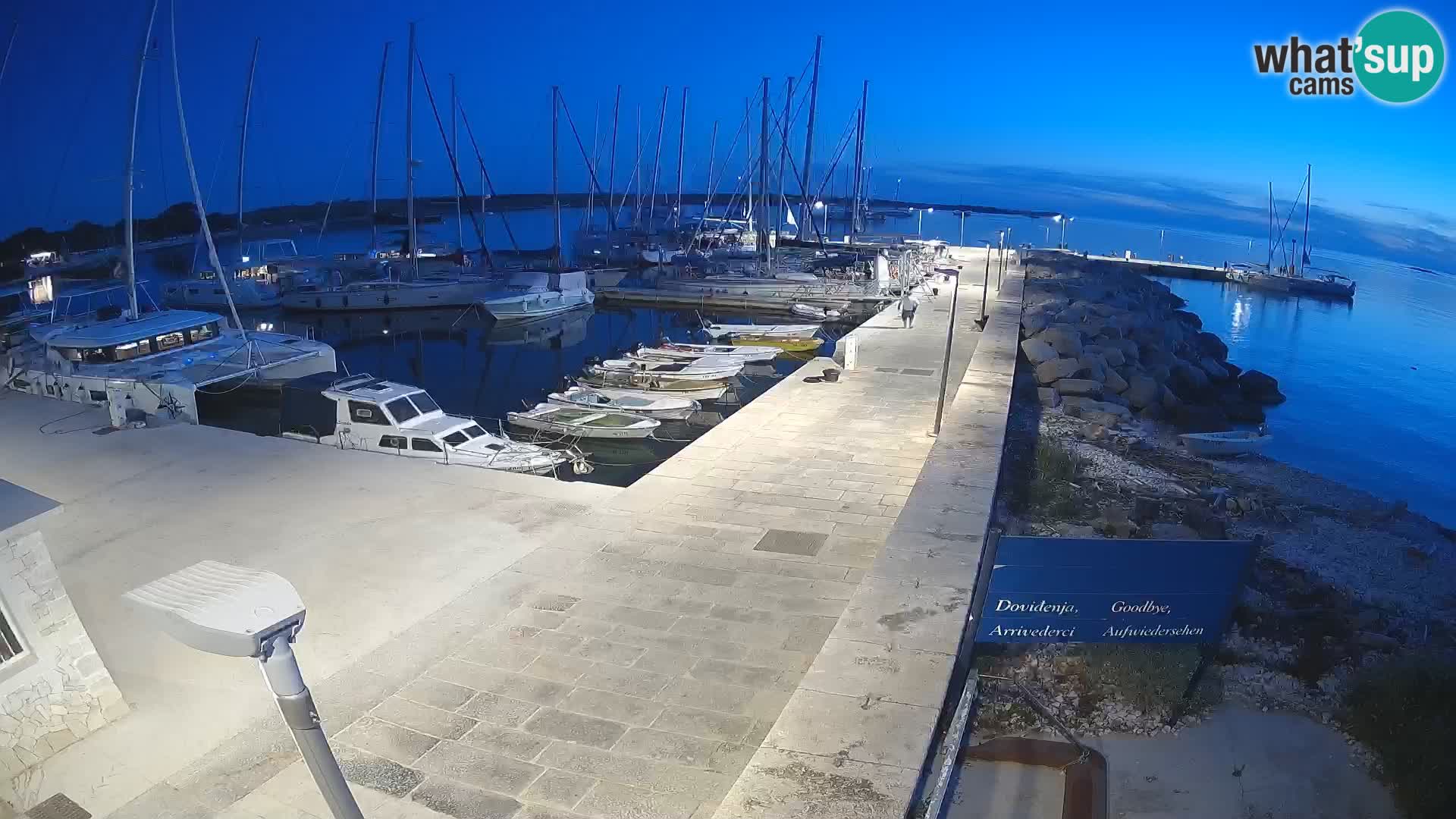Webcam de l’île d’Unije – Explorez la beauté du joyau caché de la Croatie