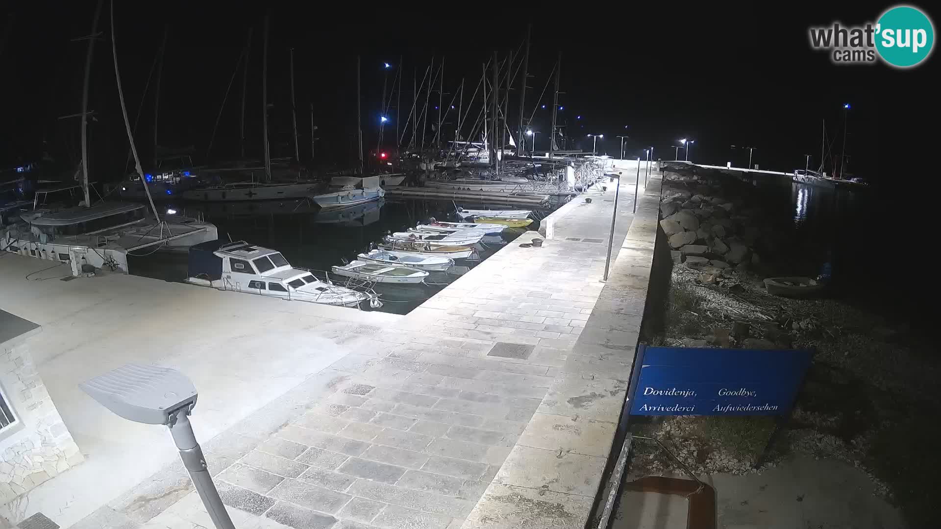 Webcam de l’île d’Unije – Explorez la beauté du joyau caché de la Croatie