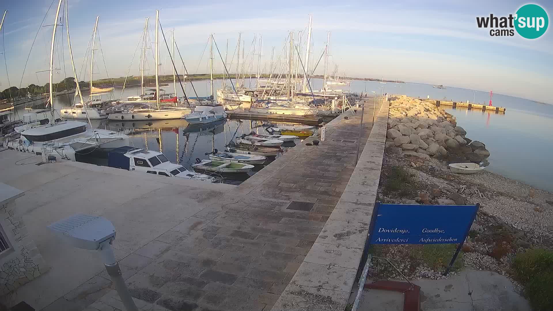 Webcam de l’île d’Unije – Explorez la beauté du joyau caché de la Croatie