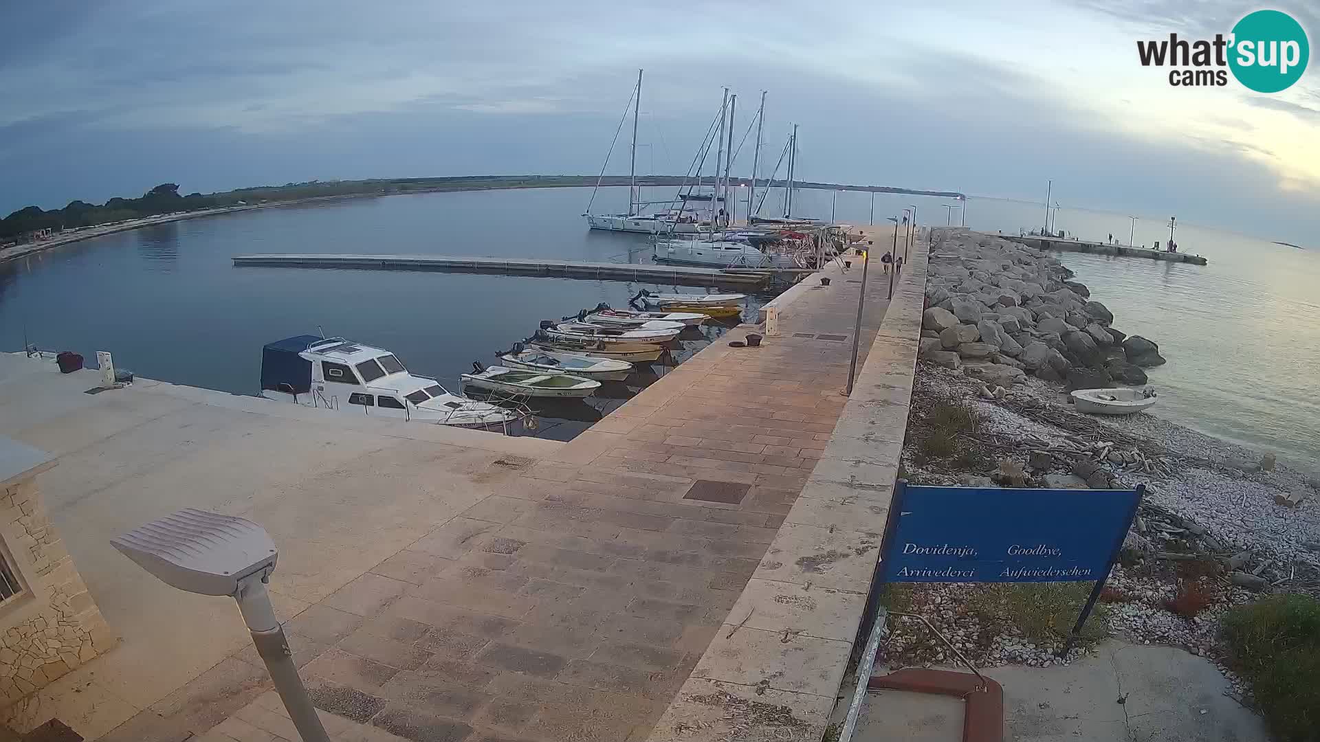 Webcam de l’île d’Unije – Explorez la beauté du joyau caché de la Croatie