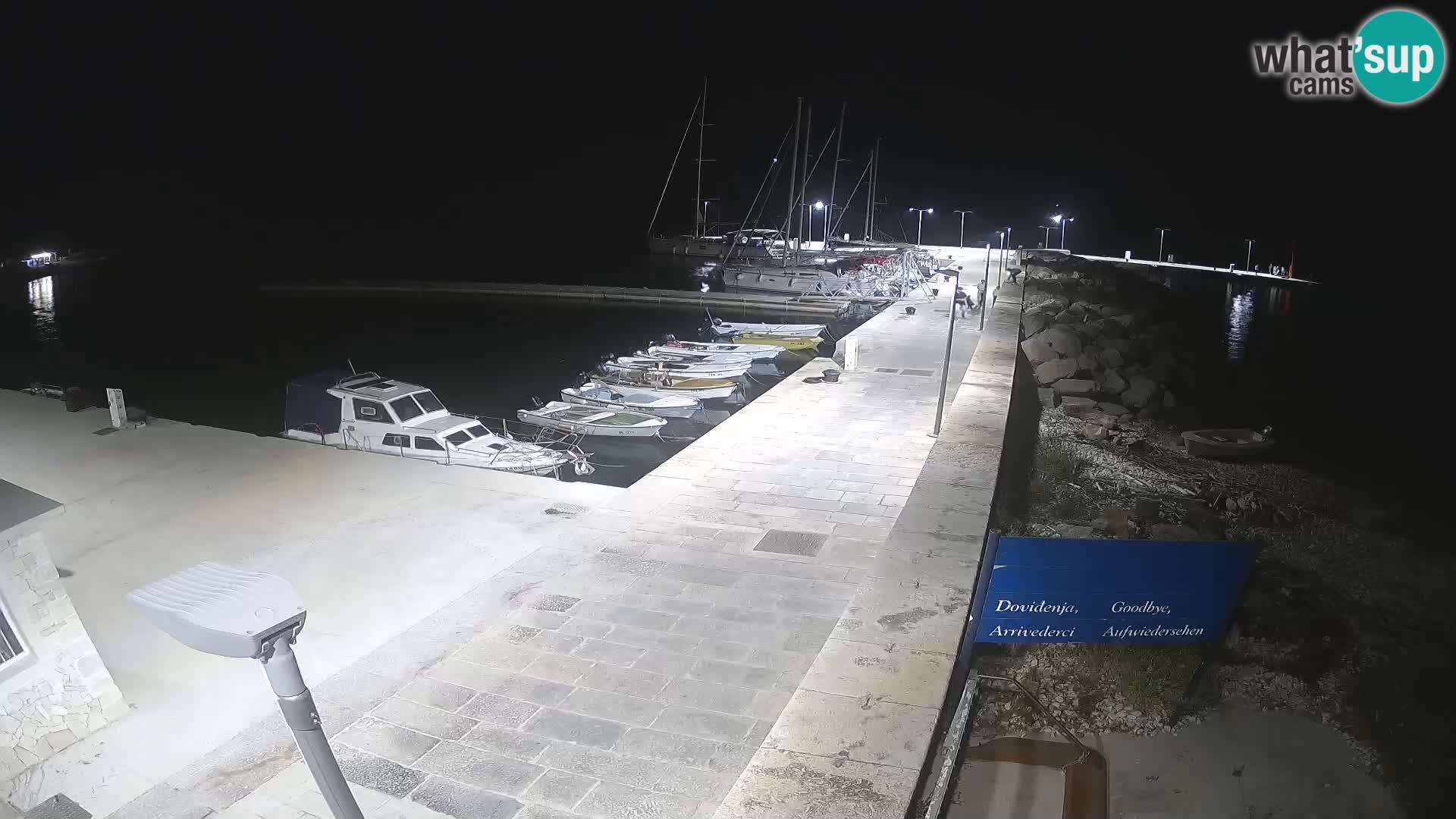 Webcam de l’île d’Unije – Explorez la beauté du joyau caché de la Croatie