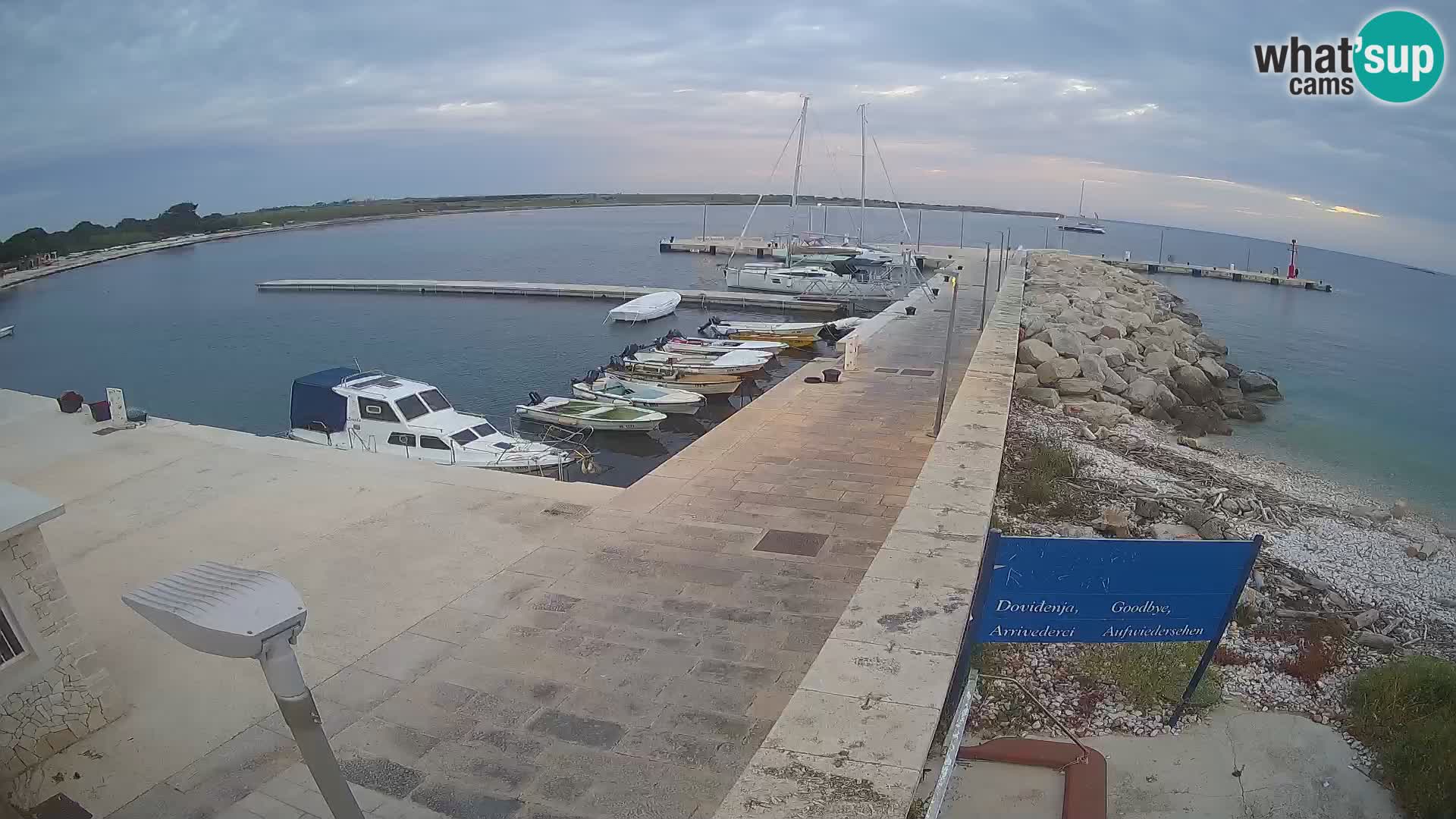 Webcam de l’île d’Unije – Explorez la beauté du joyau caché de la Croatie