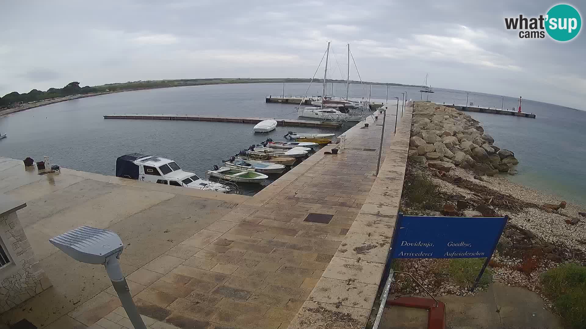 Webcam de l’île d’Unije – Explorez la beauté du joyau caché de la Croatie