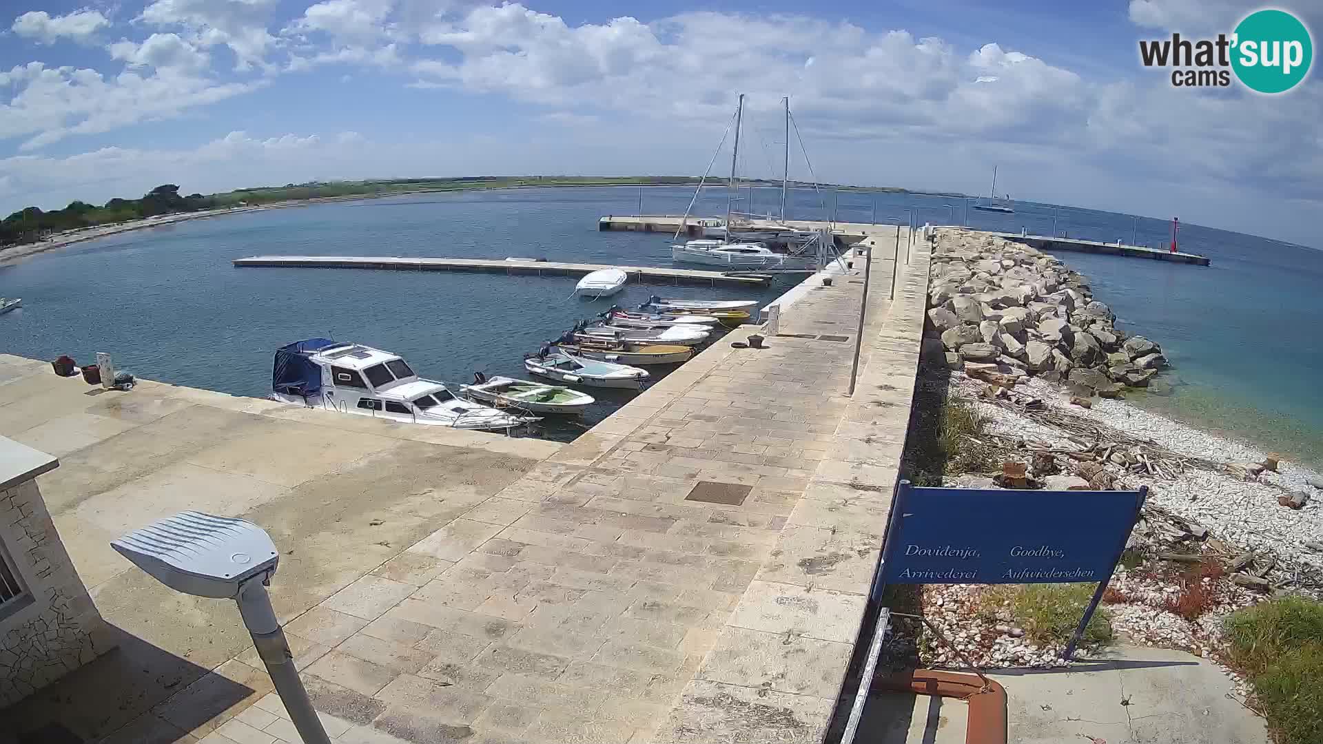 Webcam de l’île d’Unije – Explorez la beauté du joyau caché de la Croatie