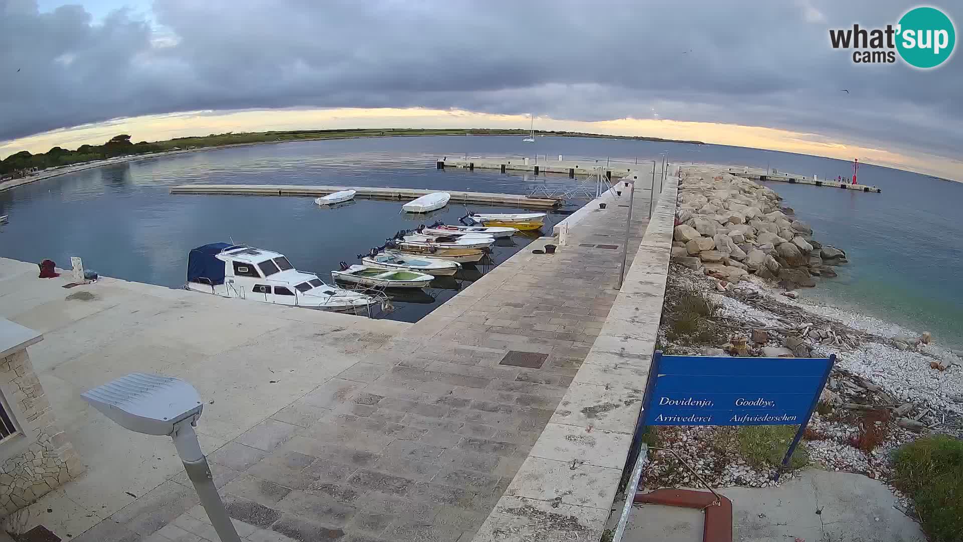 Webcam de l’île d’Unije – Explorez la beauté du joyau caché de la Croatie