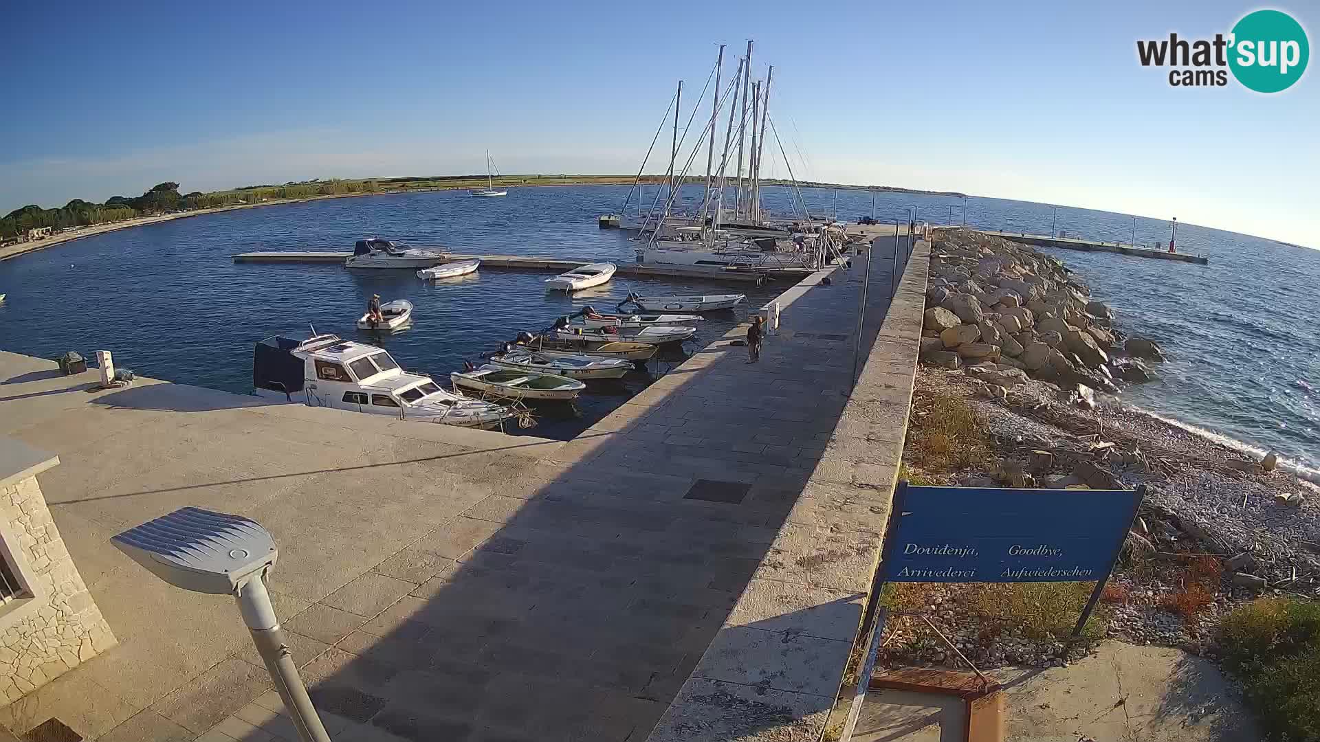 Webcam de l’île d’Unije – Explorez la beauté du joyau caché de la Croatie