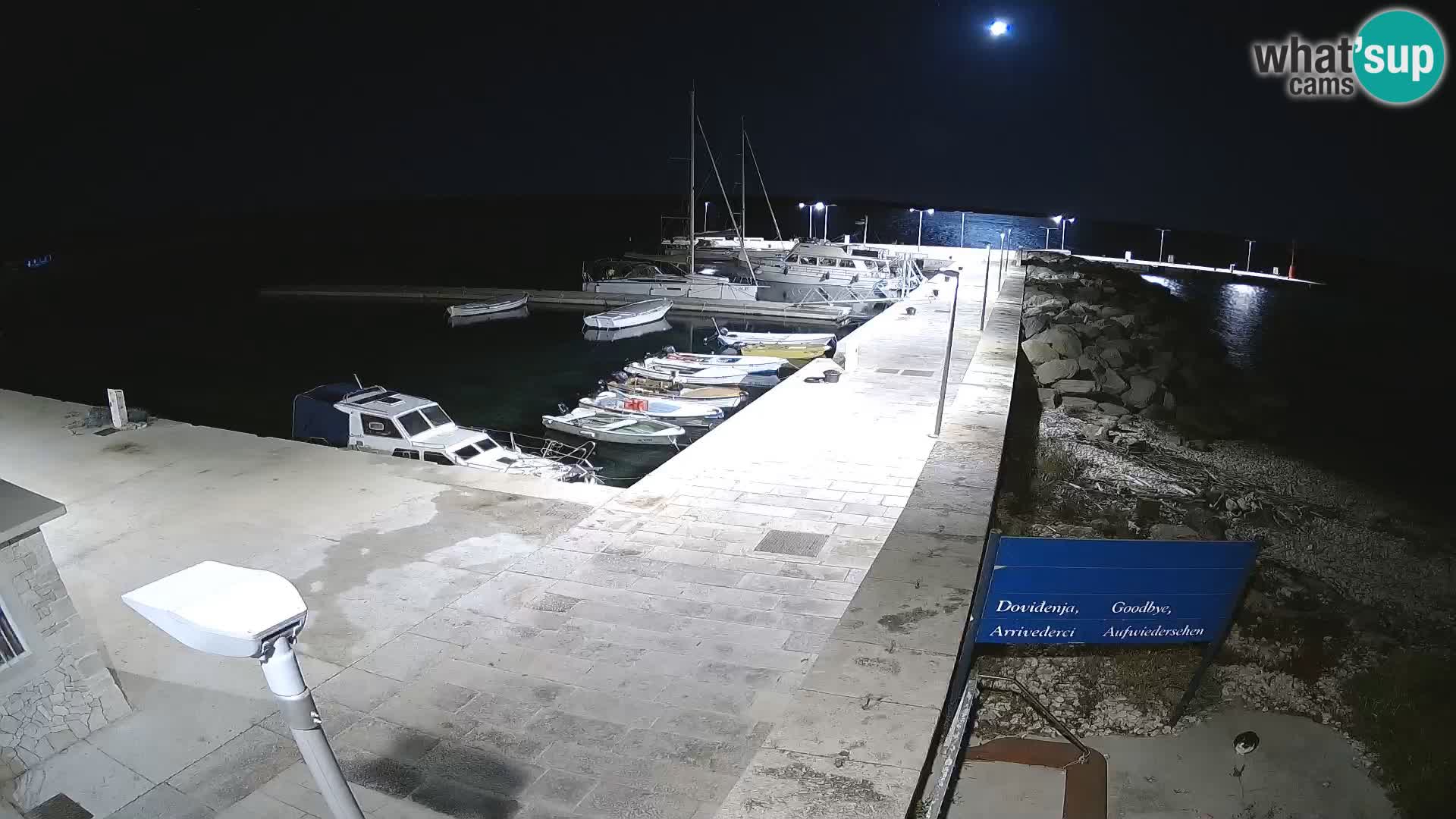 Webcam de l’île d’Unije – Explorez la beauté du joyau caché de la Croatie