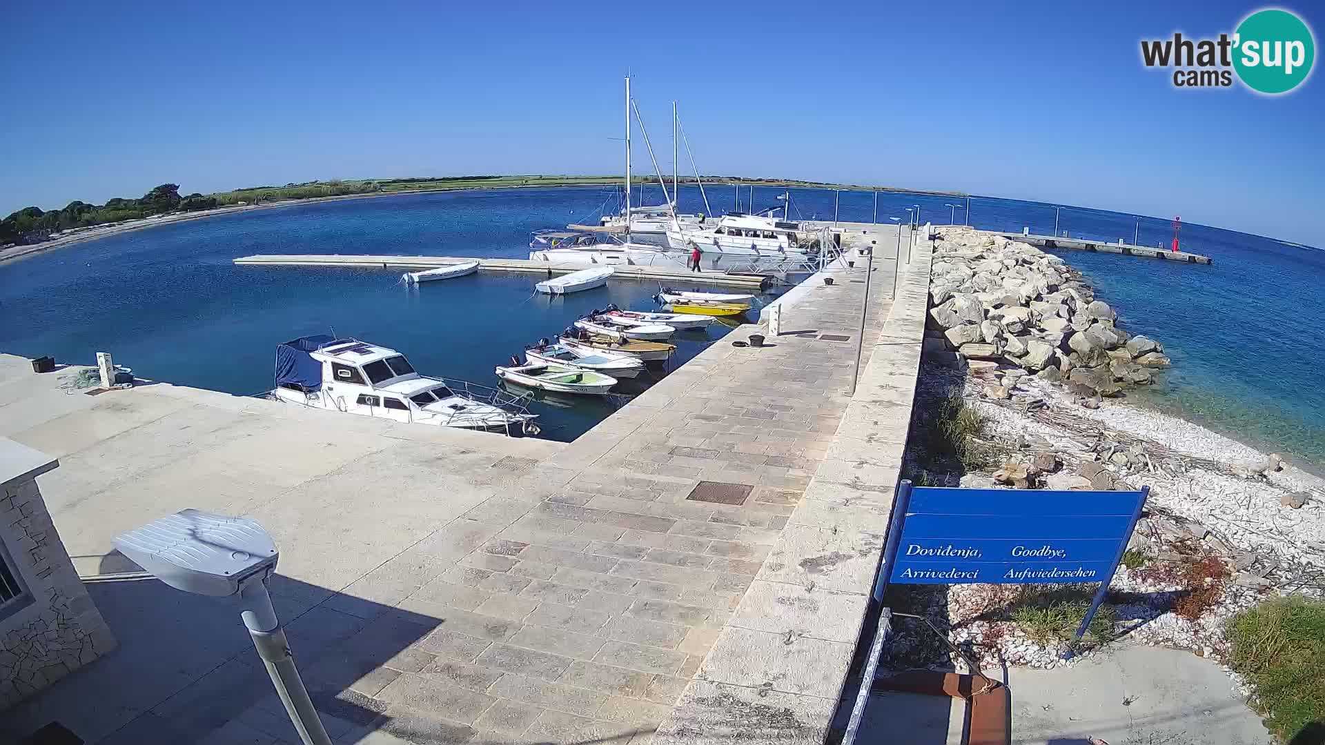 Webcam de l’île d’Unije – Explorez la beauté du joyau caché de la Croatie