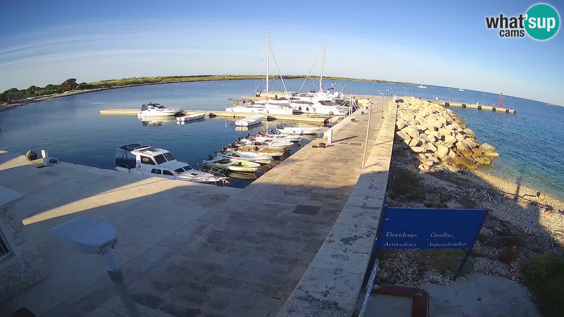 Webcam de l’île d’Unije – Explorez la beauté du joyau caché de la Croatie