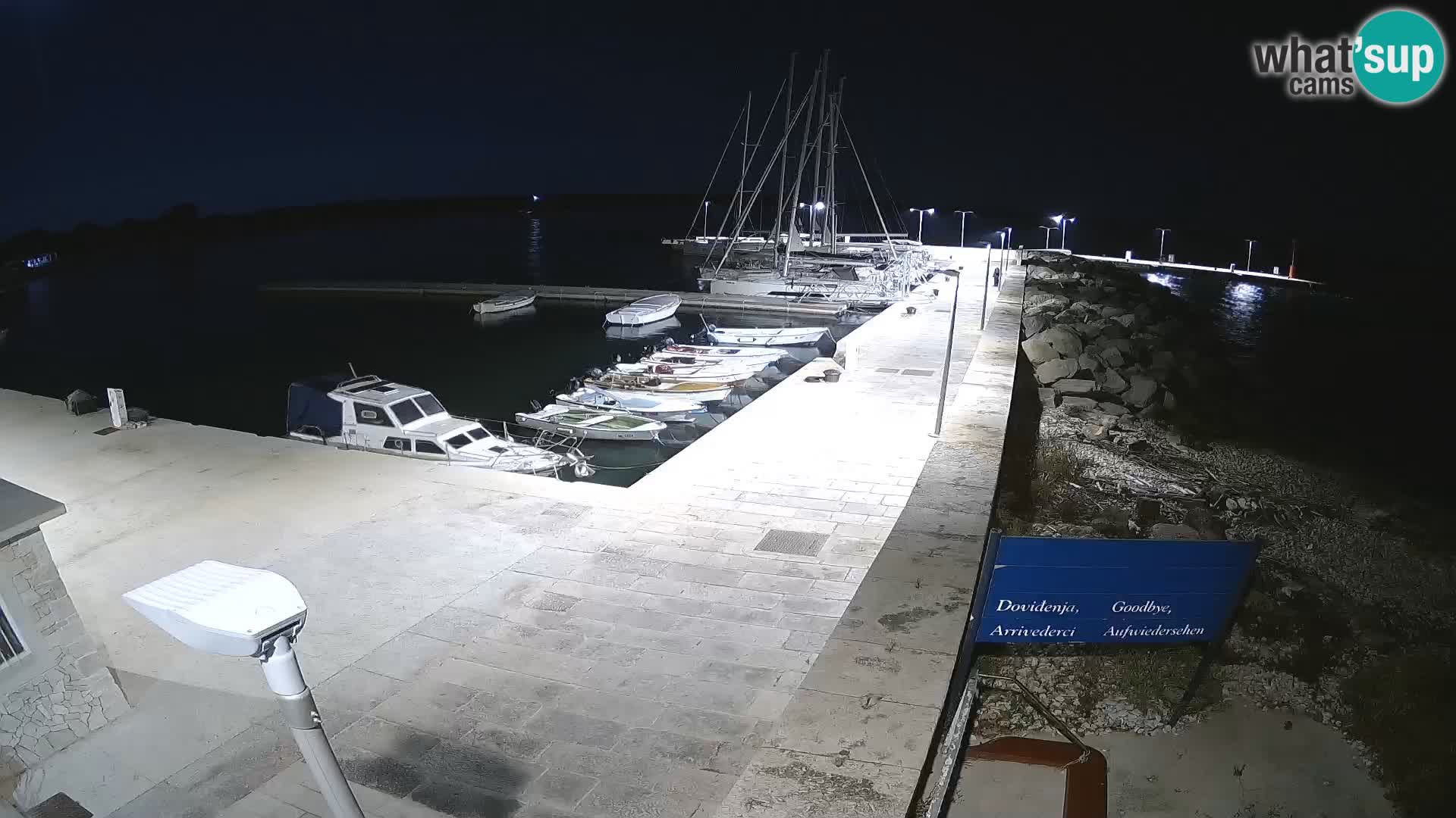 Webcam de l’île d’Unije – Explorez la beauté du joyau caché de la Croatie