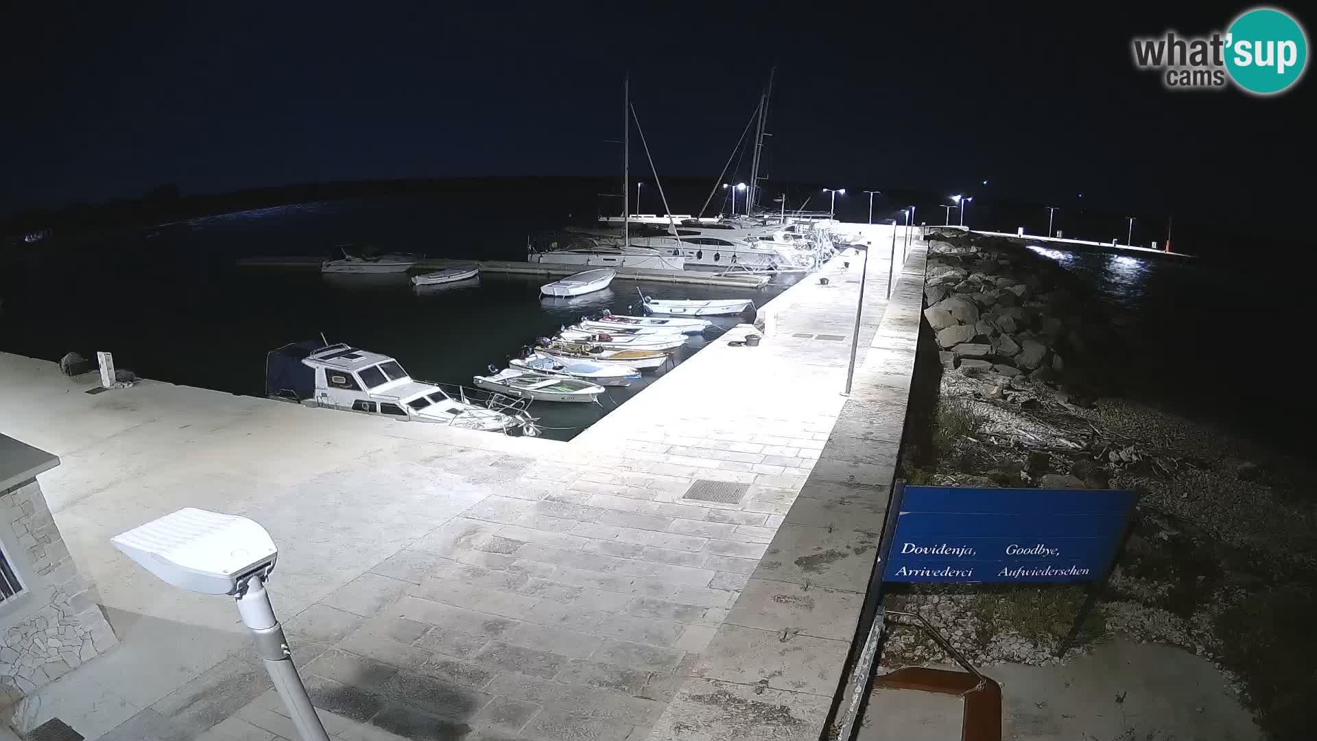 Webcam de l’île d’Unije – Explorez la beauté du joyau caché de la Croatie