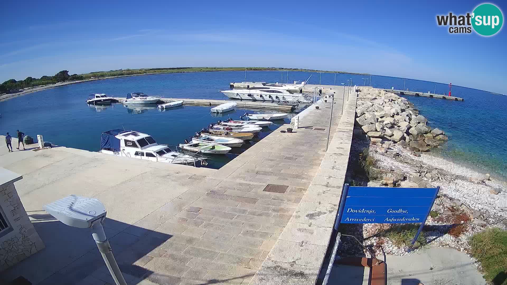 Webcam de l’île d’Unije – Explorez la beauté du joyau caché de la Croatie