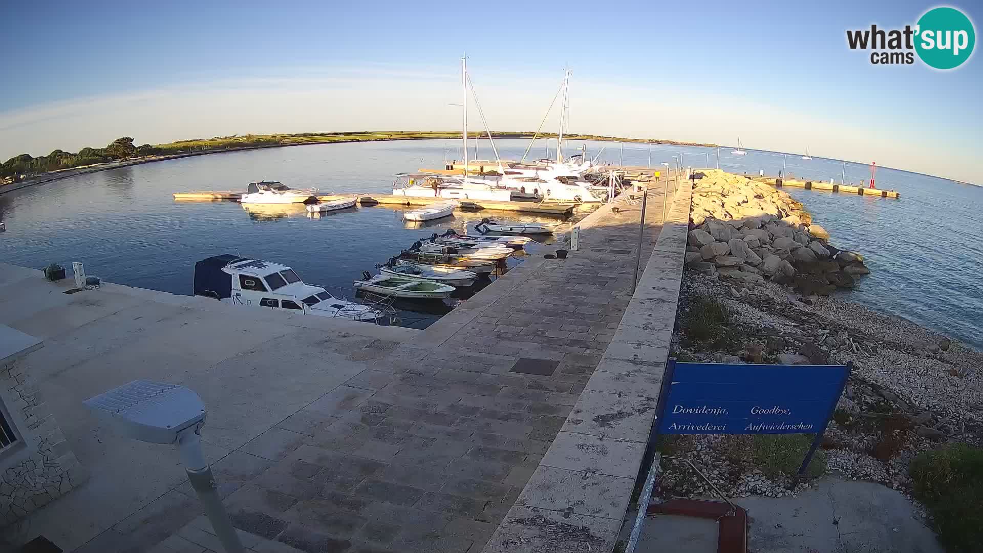 Webcam de l’île d’Unije – Explorez la beauté du joyau caché de la Croatie