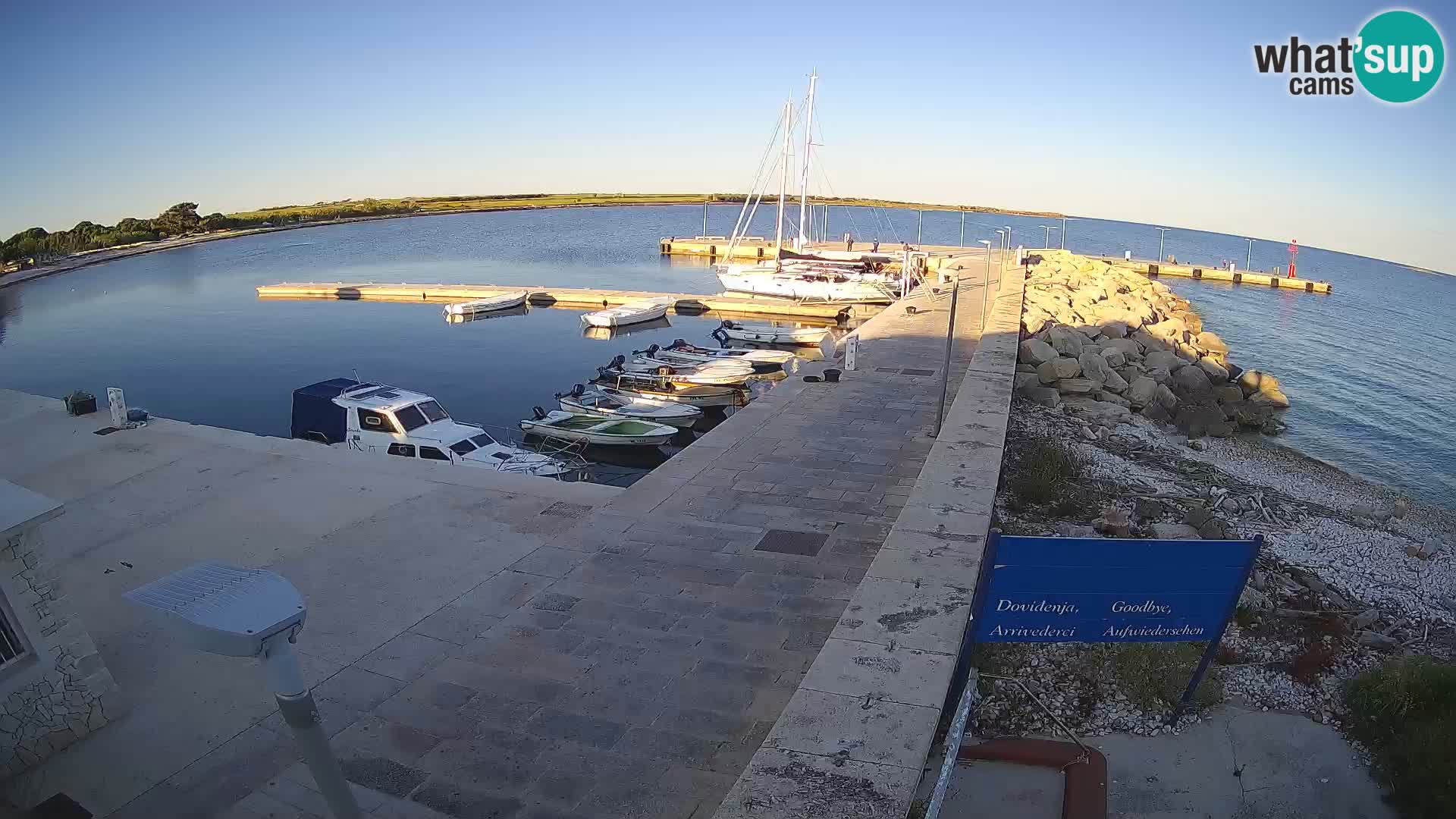 Webcam de l’île d’Unije – Explorez la beauté du joyau caché de la Croatie
