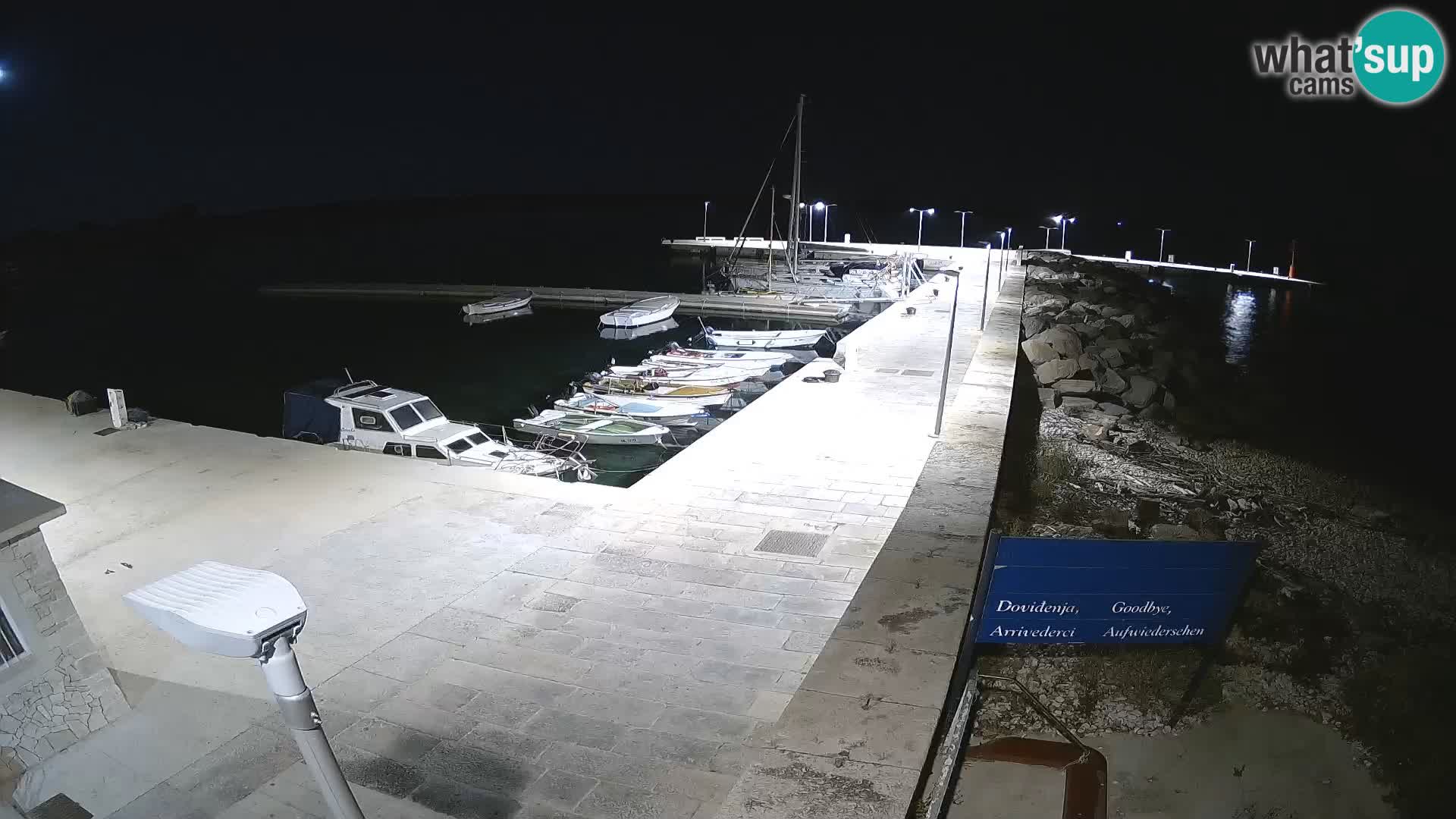 Webcam de l’île d’Unije – Explorez la beauté du joyau caché de la Croatie