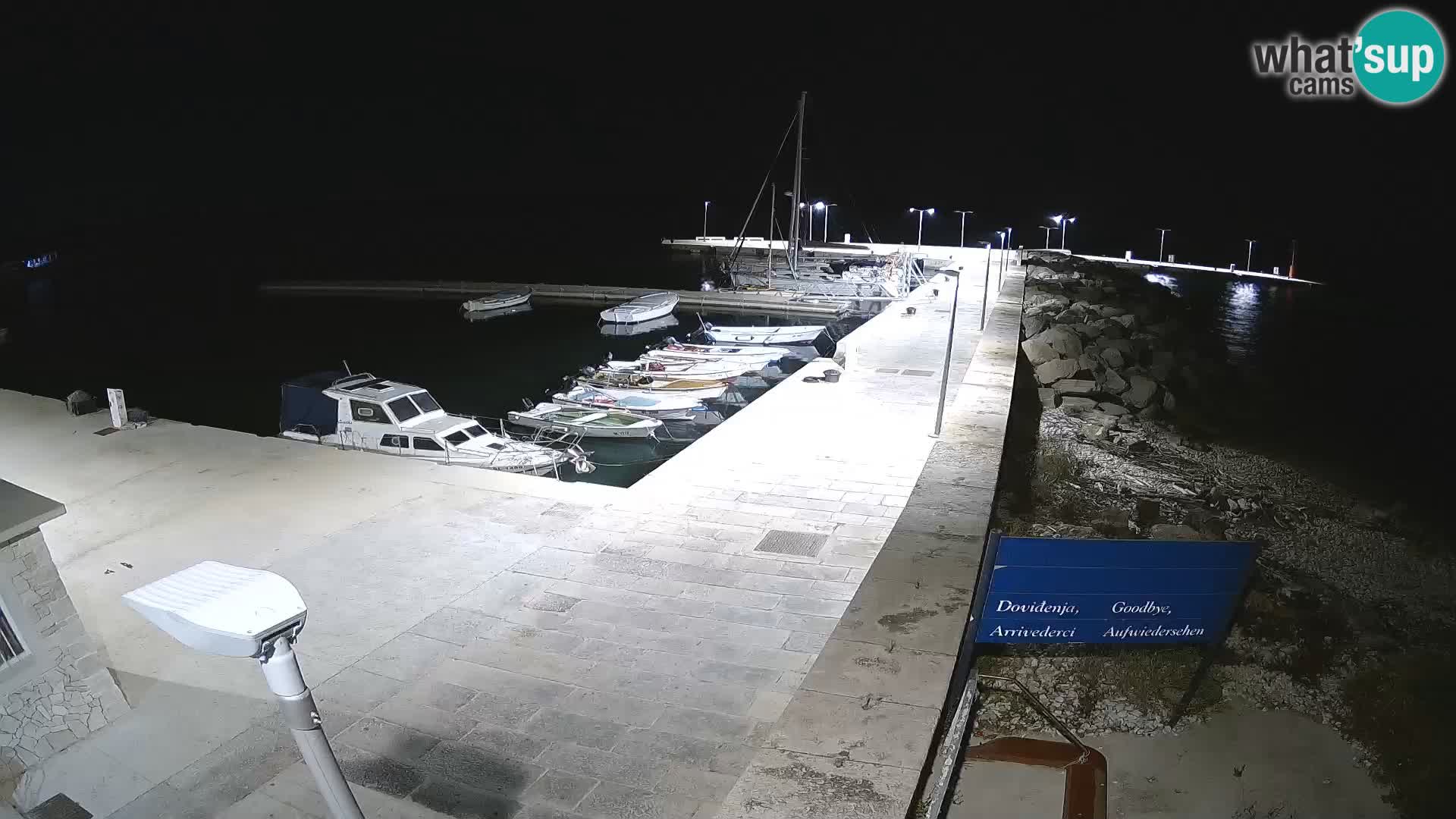 Webcam de l’île d’Unije – Explorez la beauté du joyau caché de la Croatie
