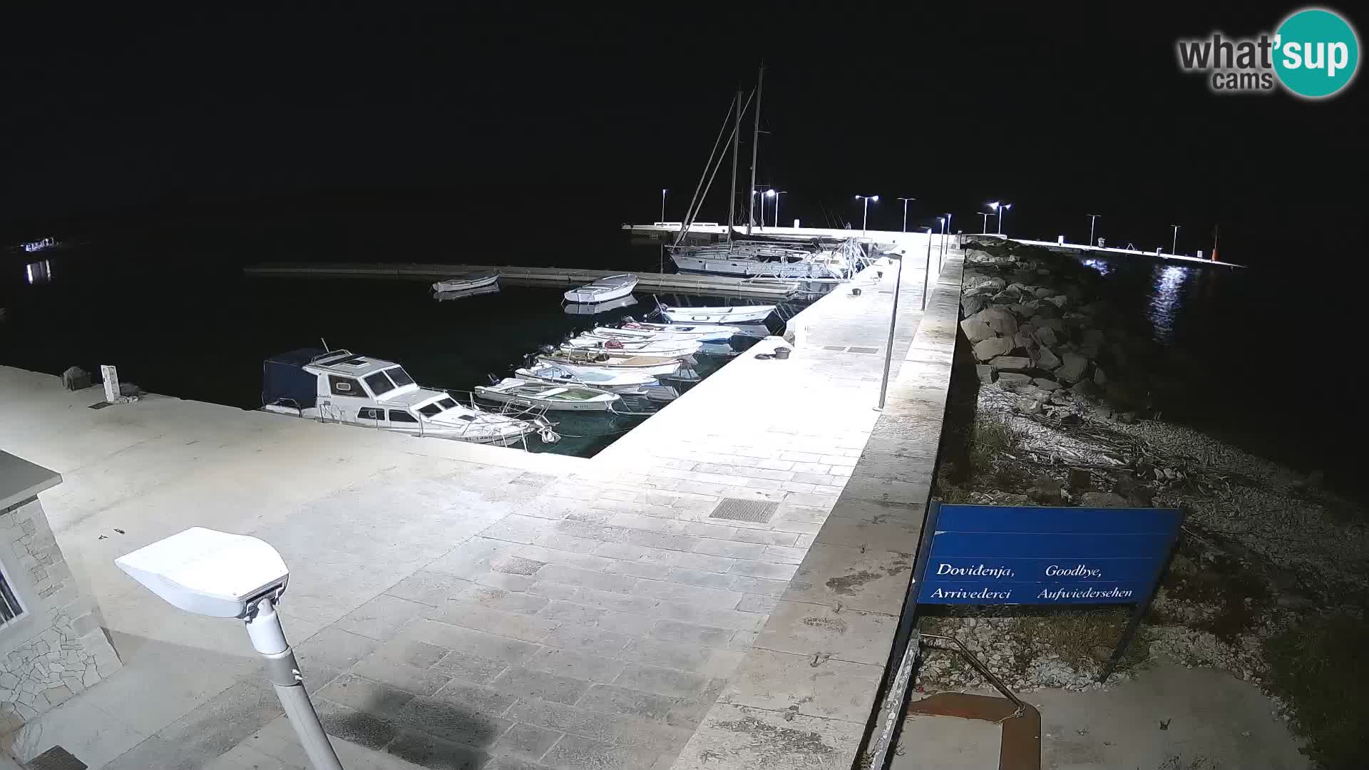 Webcam de l’île d’Unije – Explorez la beauté du joyau caché de la Croatie