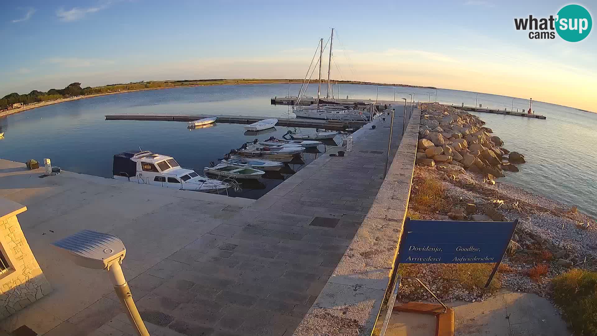 Webcam de l’île d’Unije – Explorez la beauté du joyau caché de la Croatie