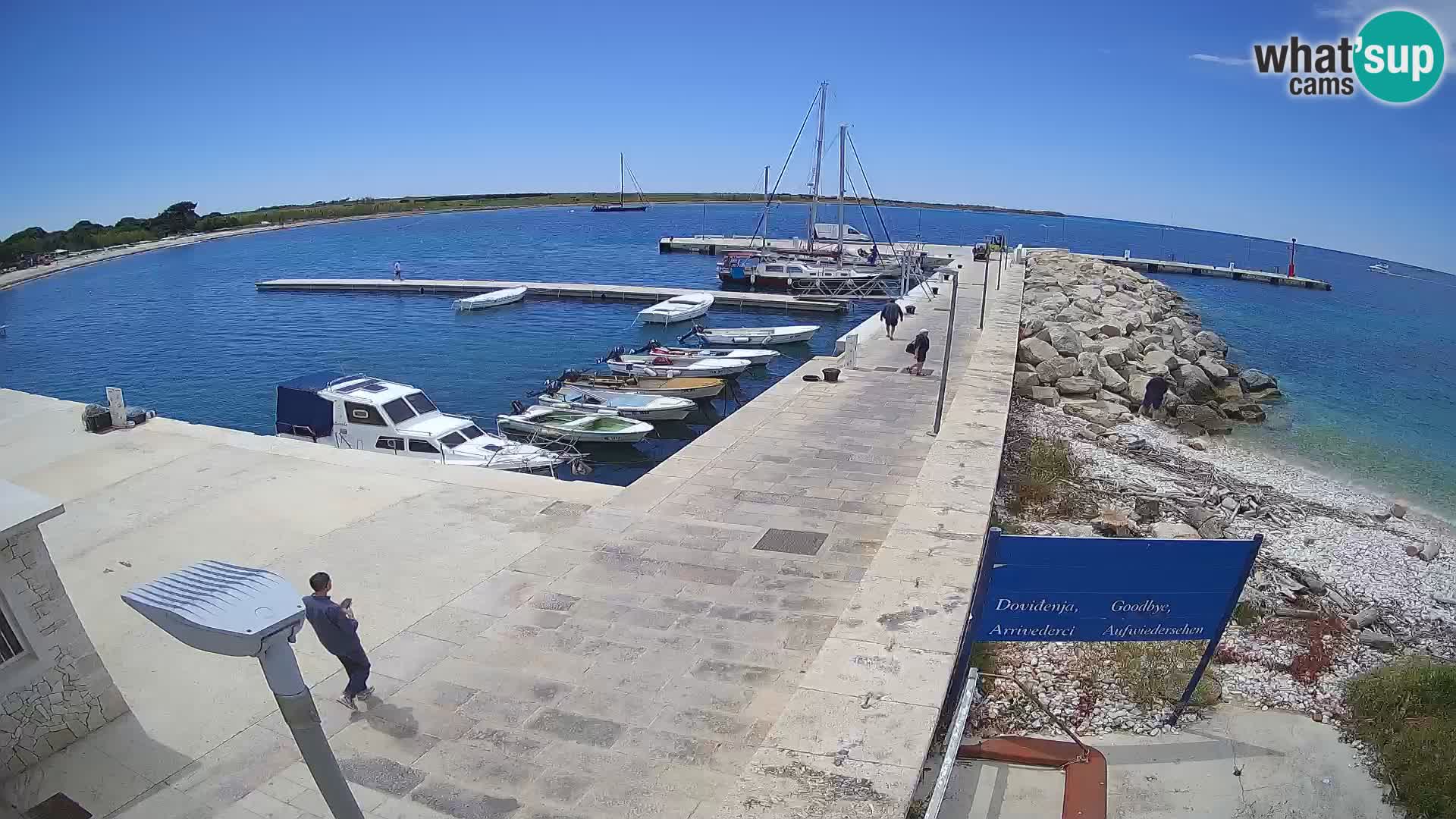 Webcam de l’île d’Unije – Explorez la beauté du joyau caché de la Croatie